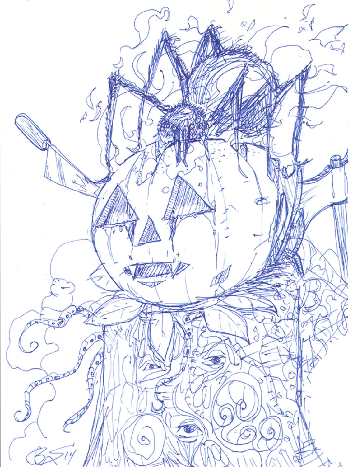 brad shipppumpkinspider-joplin toad- joplin missouri.jpg