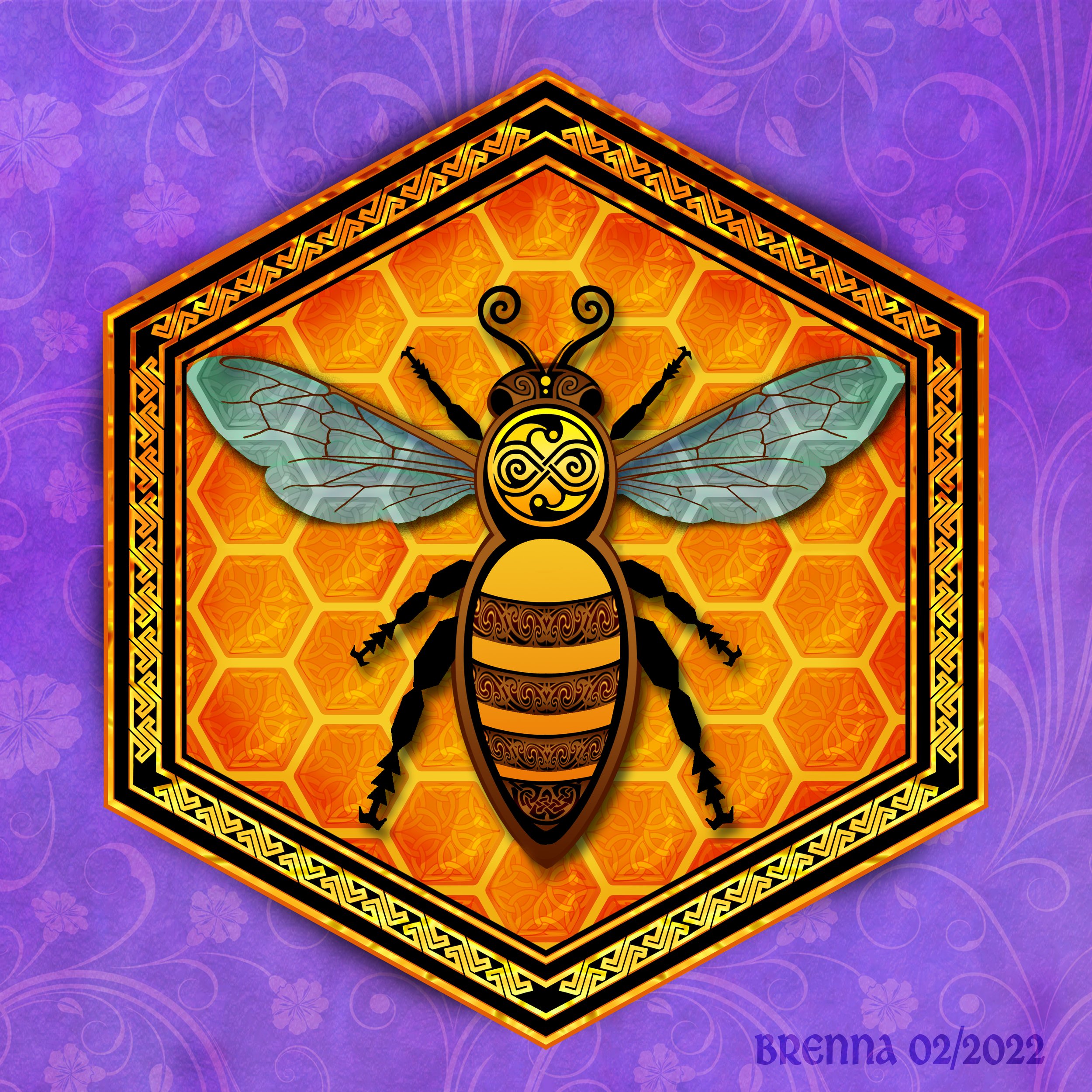 Celtic Totem Honey Bee.jpg