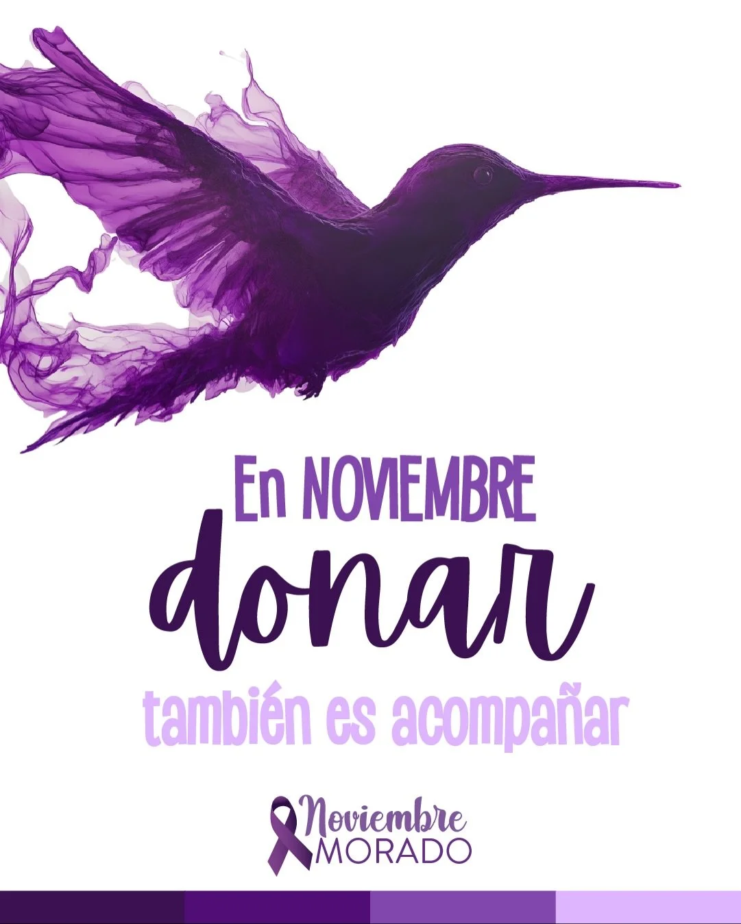 En el marco de Noviembre Morado, mes dedicado al buen trato, nos unimos para apoyar a la asociaci&oacute;n Antes de Partir.

Del 1 al 5 de diciembre estaremos recolectando art&iacute;culos usados en buen estado.

Cada donaci&oacute;n es un gesto de e