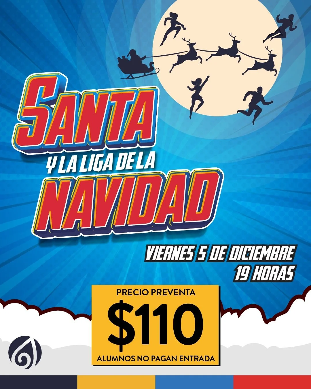 🎄✨ Les recordamos que ya est&aacute; disponible la preventa para: Santa y la Liga de la Navidad ✨🎅🏼🤶🏼🦹🏽&zwj;♀️🦸🏻&zwj;♂️

Este a&ntilde;o, nuestros peque&ntilde;os y peque&ntilde;as nos llevar&aacute;n a una aventura especial: Santa Claus y l