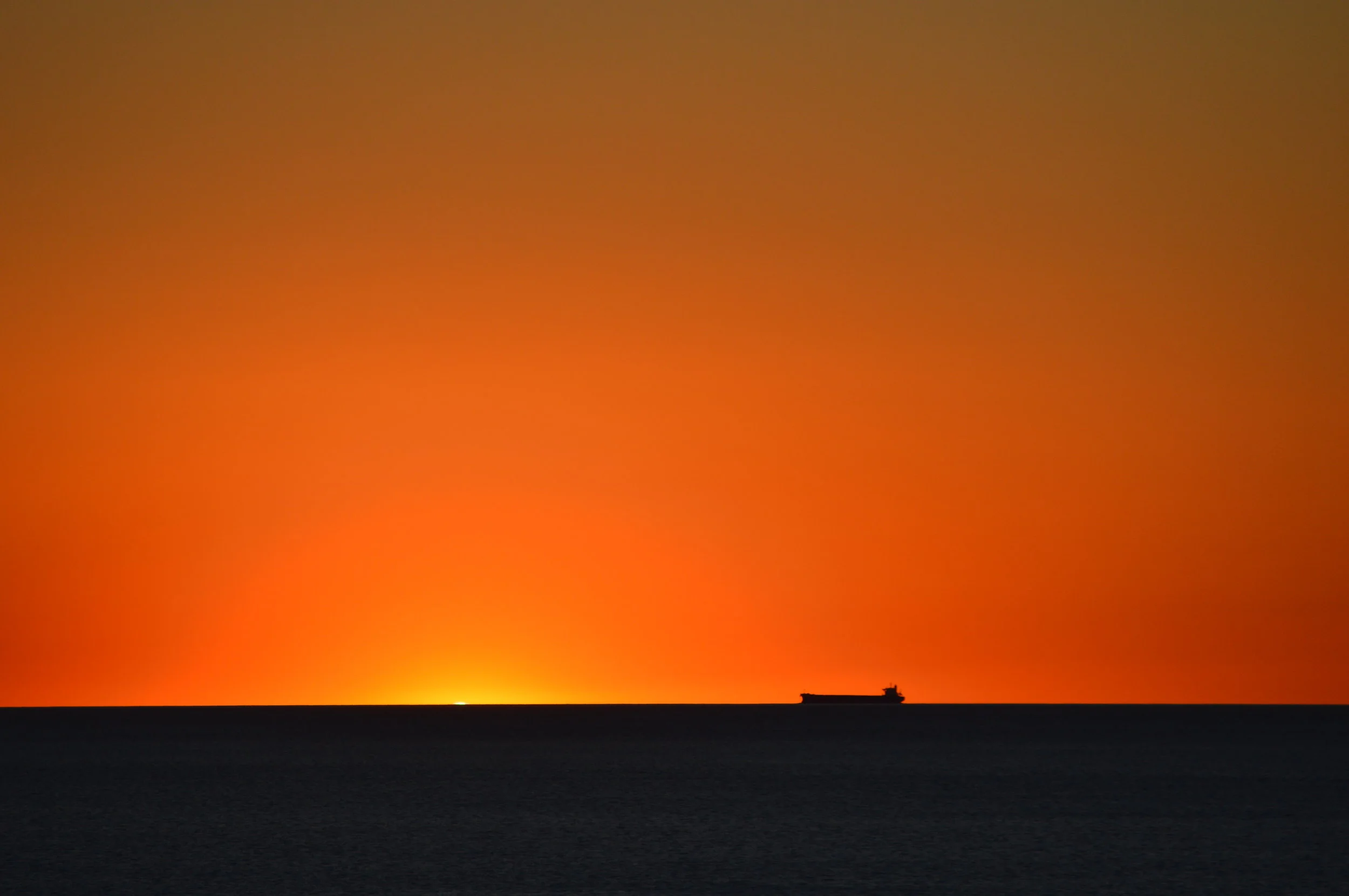 Sun Setting into the Pacific