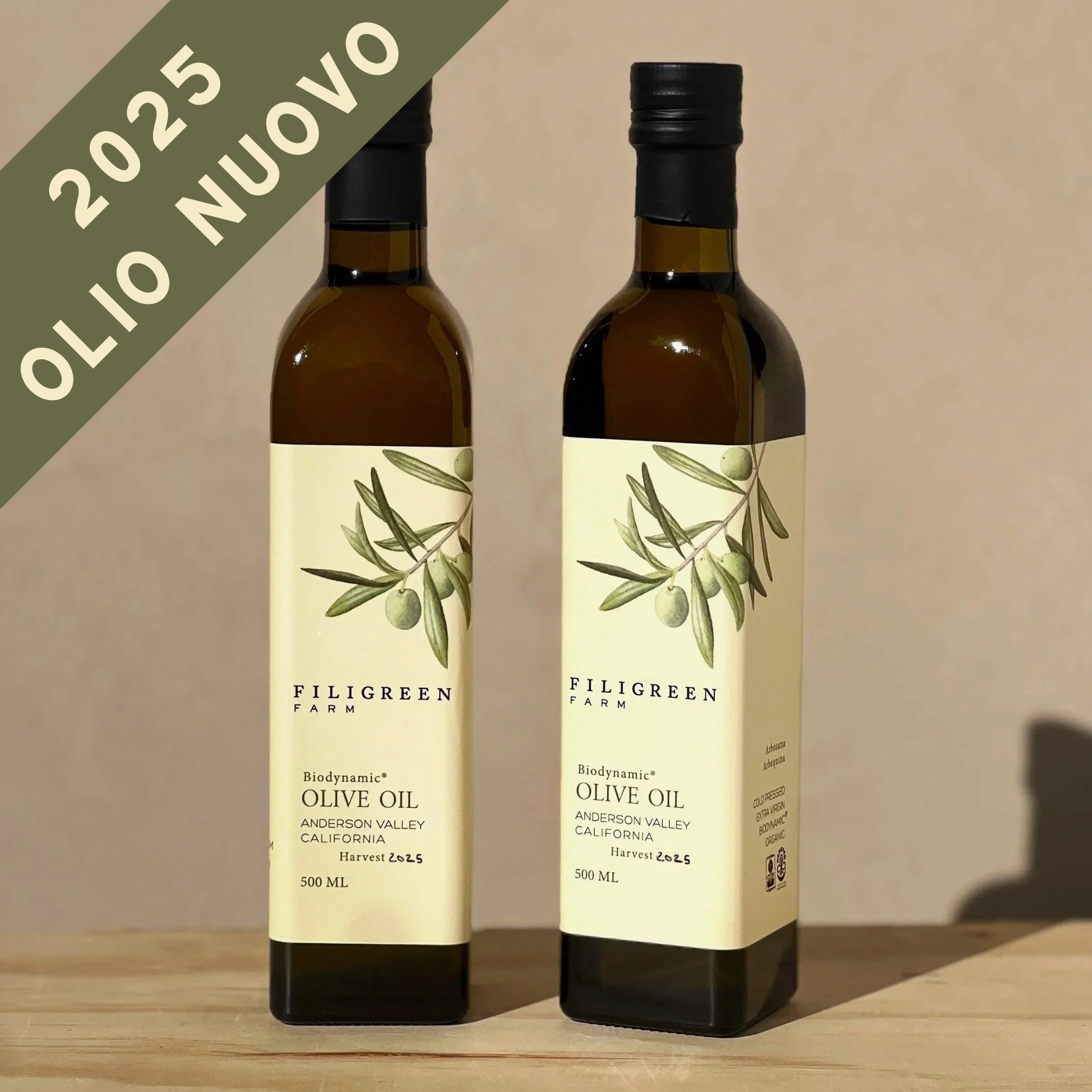 Biodynamic Olive Oil (2 x 500mL)