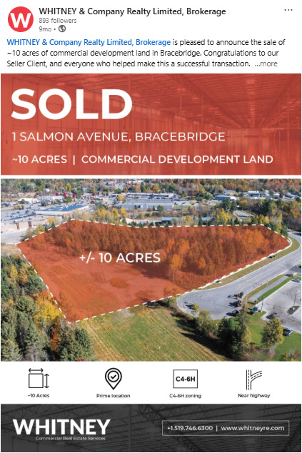 Property Sold Announcement | LinkedIn