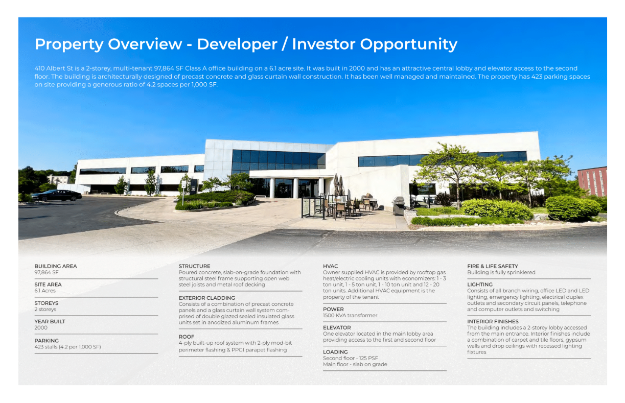Commercial Office Space For Sale | Brochure