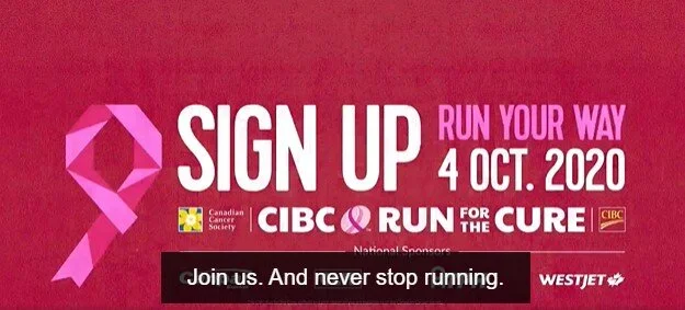CIBC Run for the cure-October 4