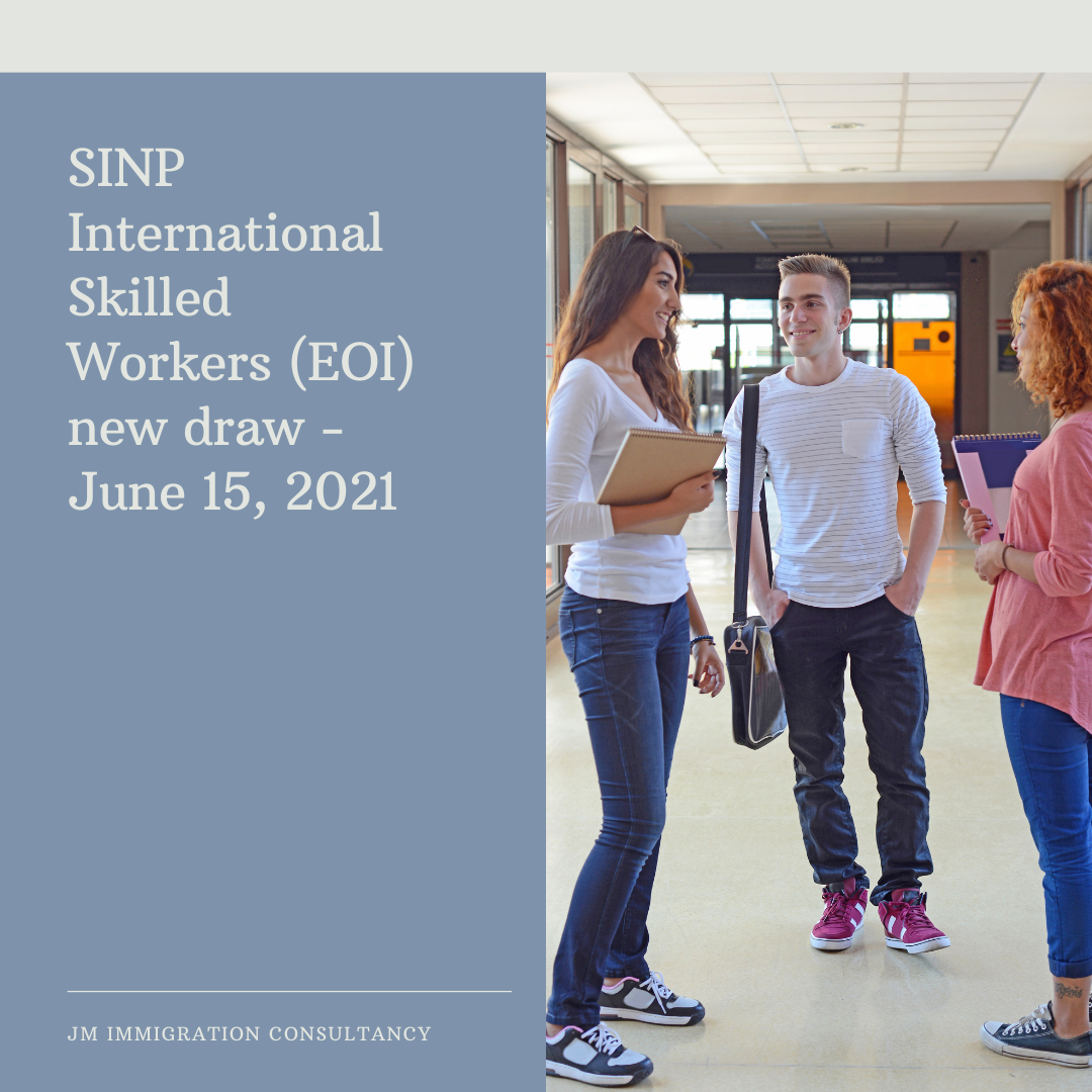 SINP International Skilled Workers: Expression of Interest (EOI) Selection Results