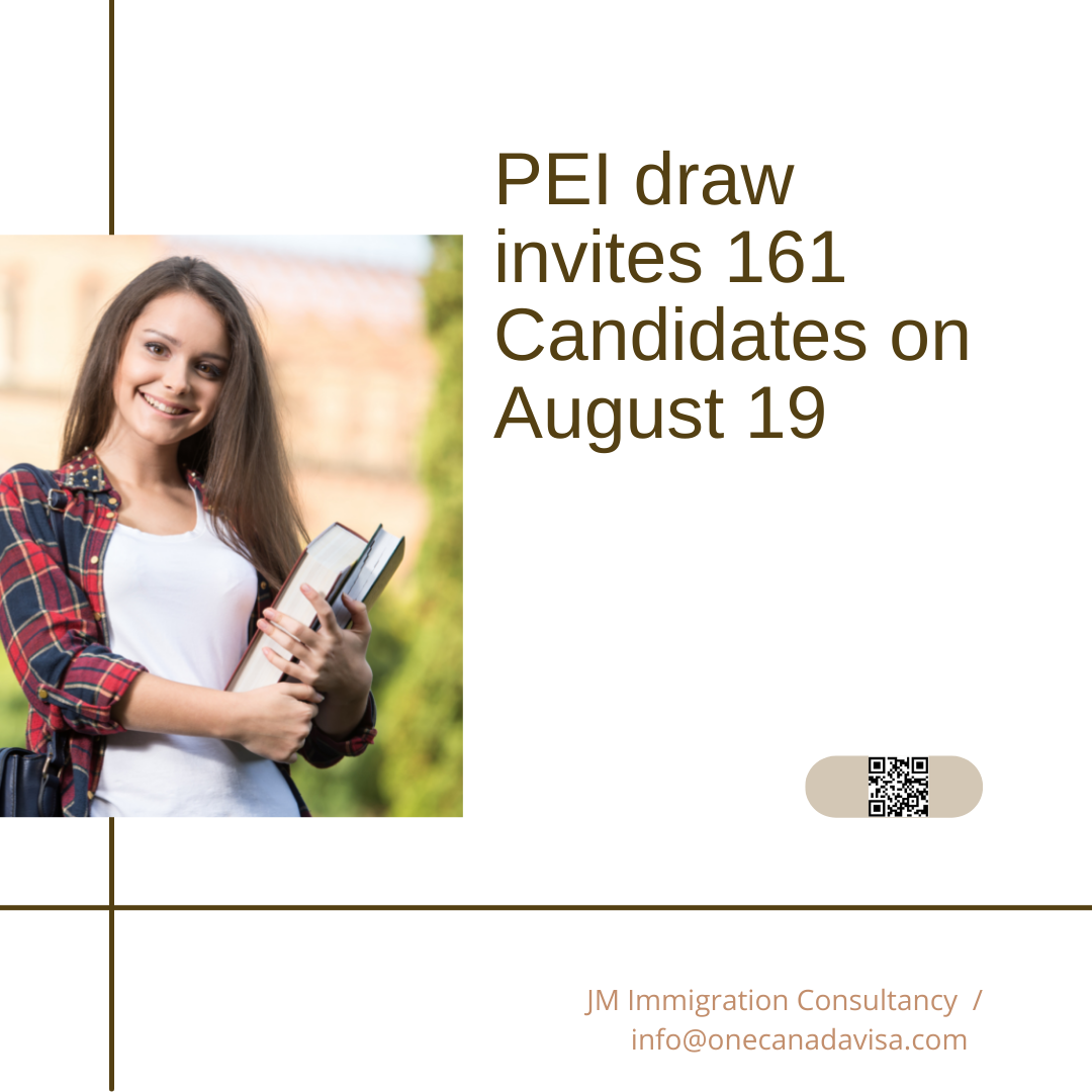 PEI - Expression of Interest Draws: August 19, 2021