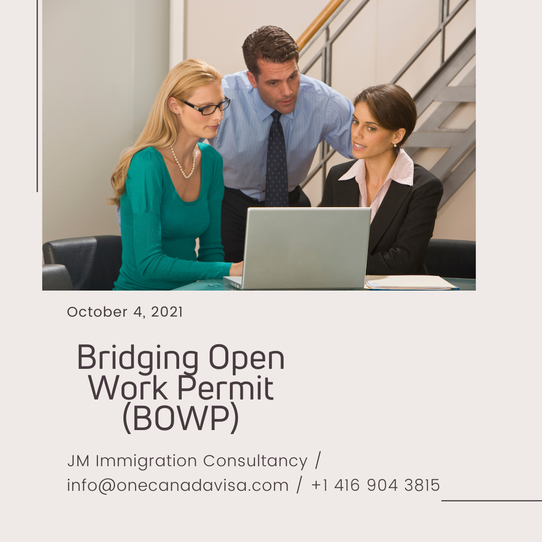 Bridging open work permit Eligibility