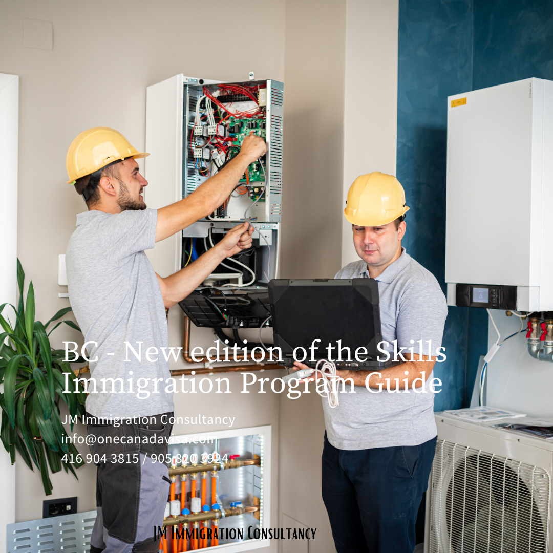BC - New edition of the Skills Immigration Program Guide