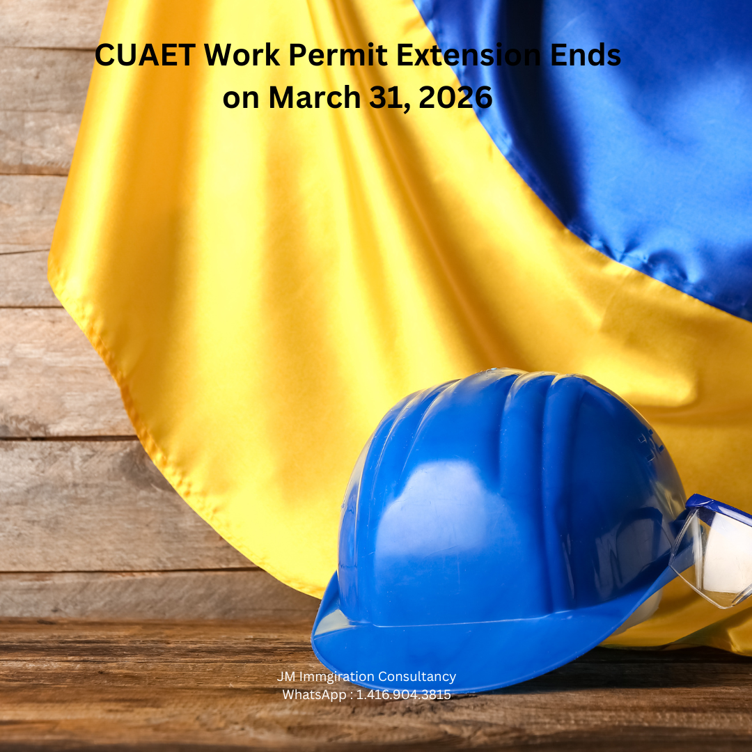 CUAET Work Permit - Expiry March 31, 2026