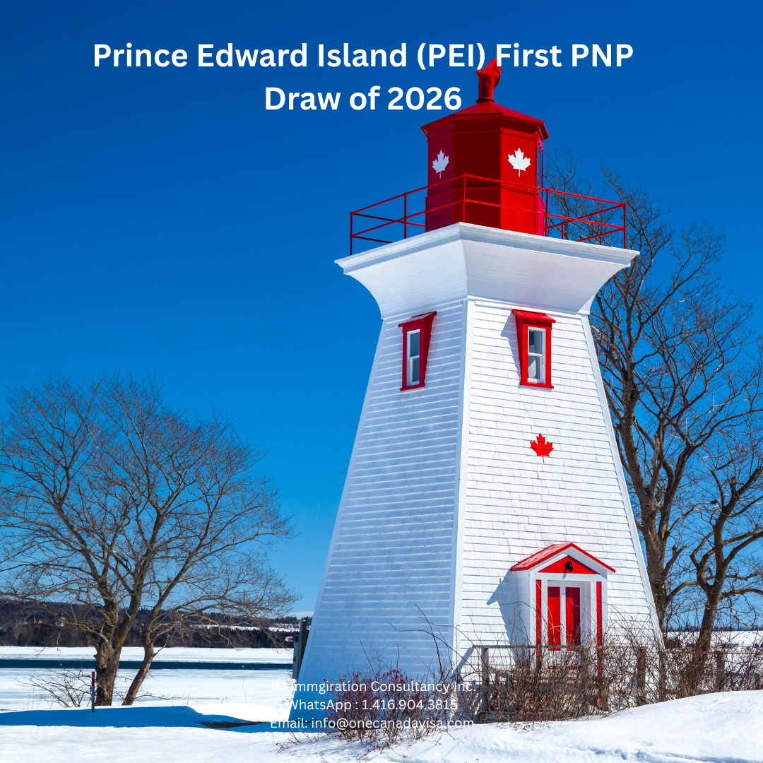 Prince Edward Island (PEI) : International Graduates - First PNP Draw of 2026