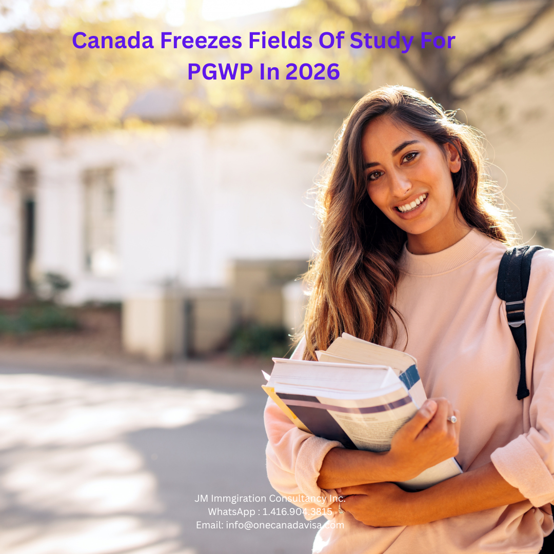 Canada Freezes Fields of Study for PGWP in 2026
