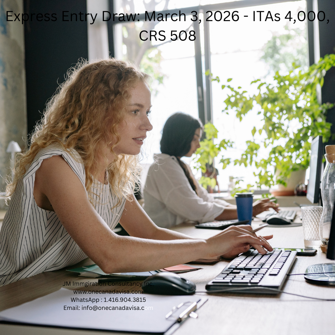 Express Entry Draw – March 26, 2026 - 4,000 ITAs Issued at CRS 508