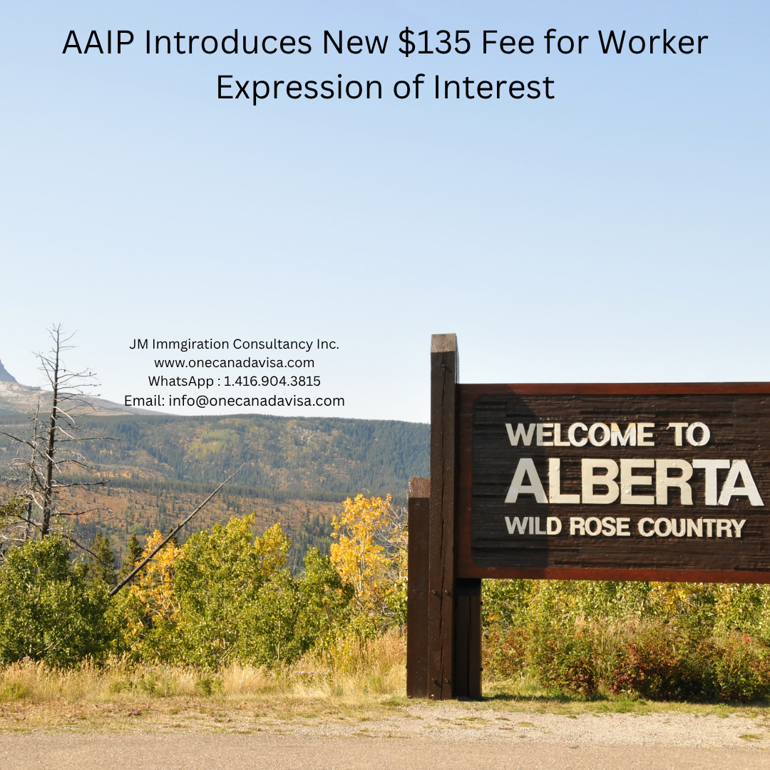 AAIP Introduces New $135 Fee for Worker Expression of Interest