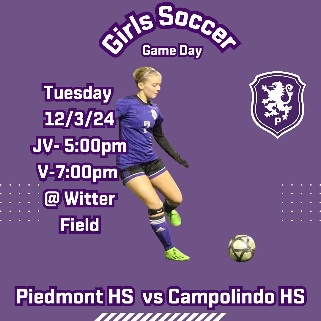 Girls Soccer Home Opener vs Canpo #gohighlanders #piedmont #piedmontstrong #hssoccer #hssports