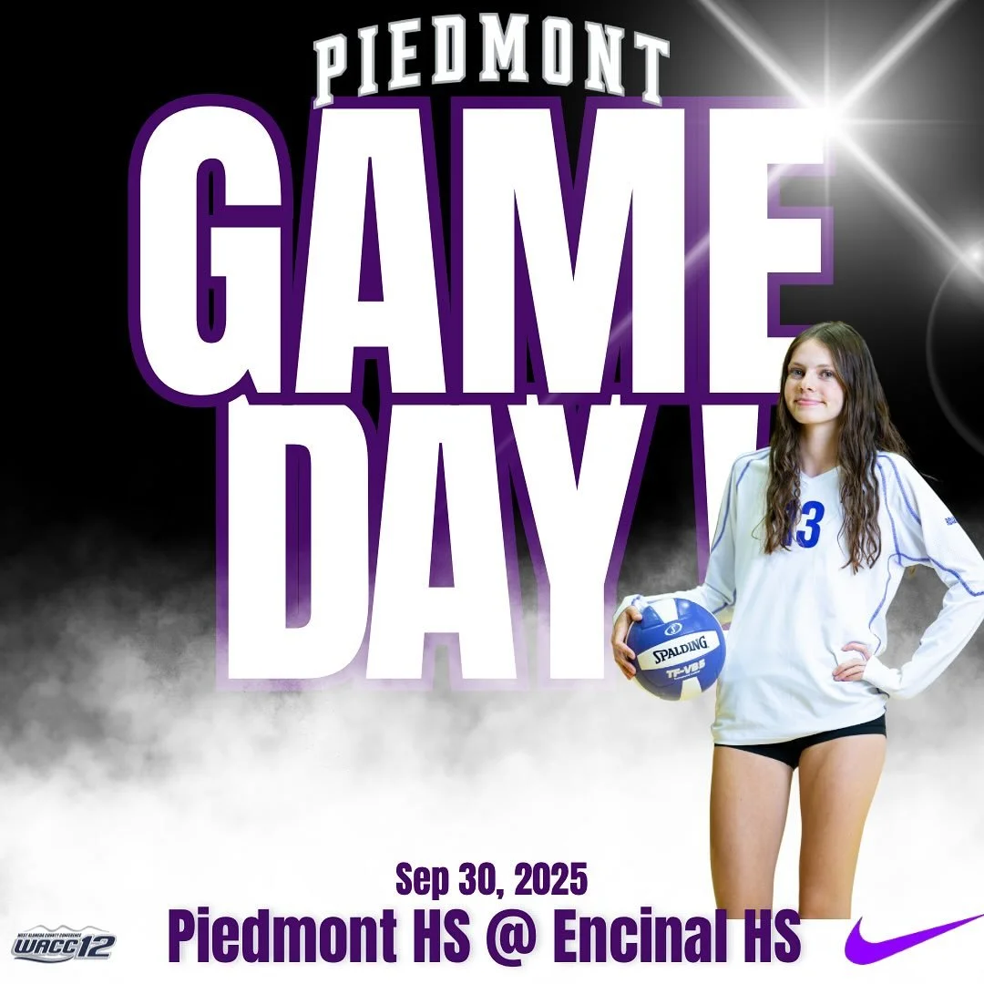 Volleyball away at Encinal HS JV-4:30pm V-5:45pm #gohighlanders #piedmont #hssports