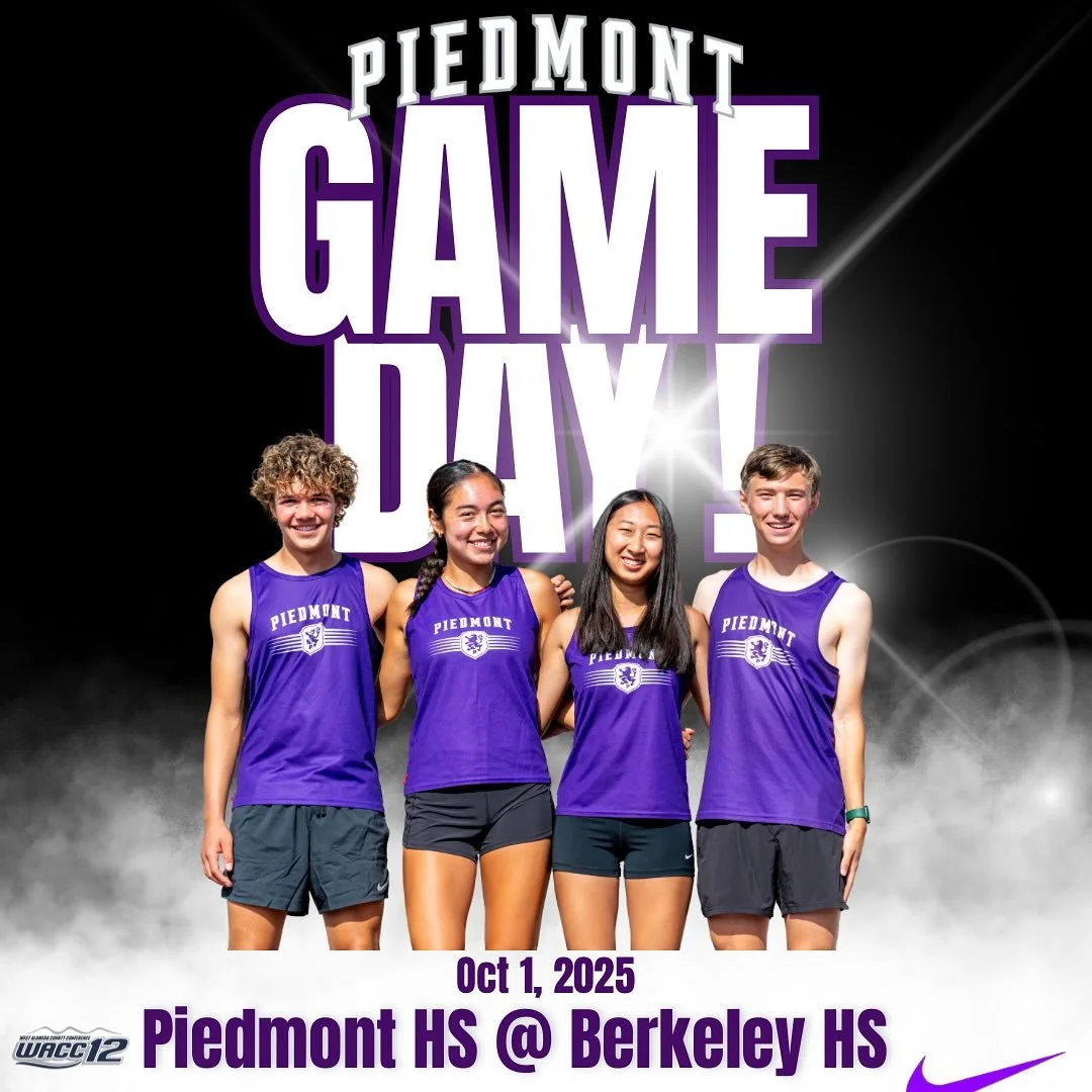 First WACc12 meet of the year at Point Pinole at 4pm. #gohighlanders #piedmont #crosscountry #hssports