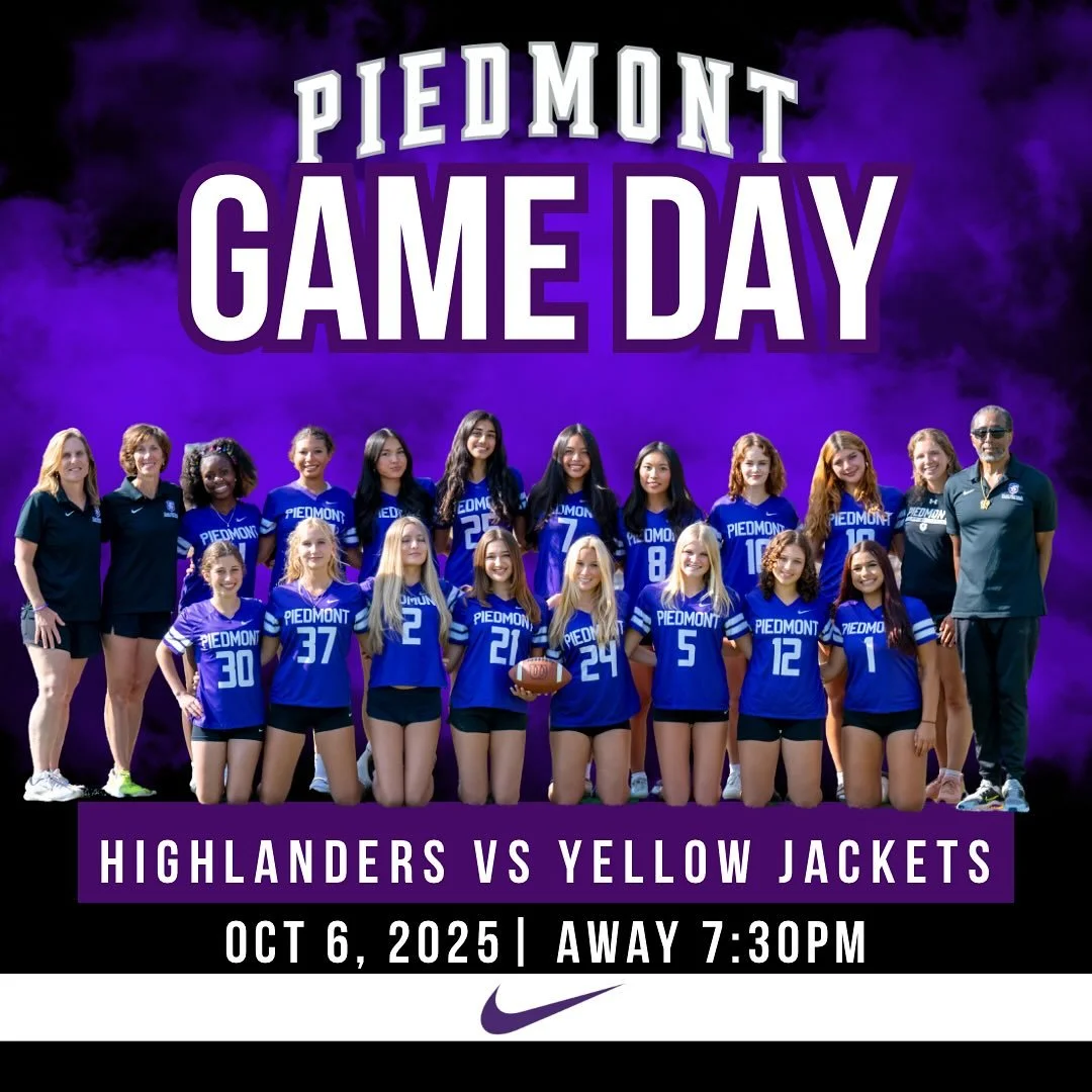 Flag Football at Berkeley tonight JV-6:30 V-7:30 #gohighlanders #piedmont #flagfootball #hssports