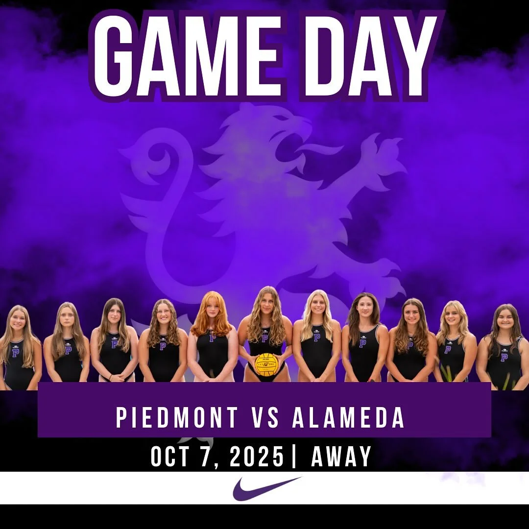 Girls Water Polo vs Alameda HS #gohighlanders #piedmont #hssports