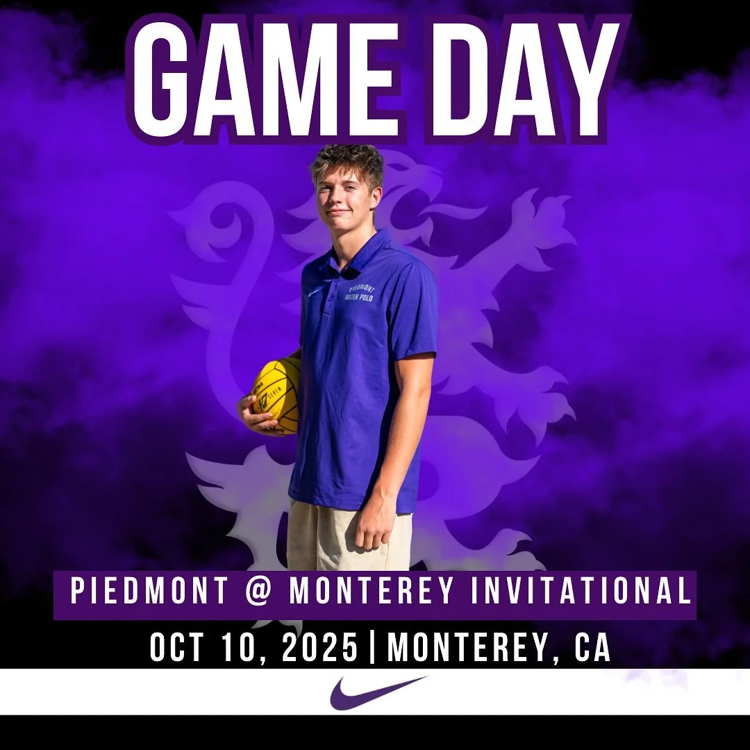 Boys Water Polo heading south for the Monterey Tournament #gohighlanders #piedmont #waterpolo #hssports