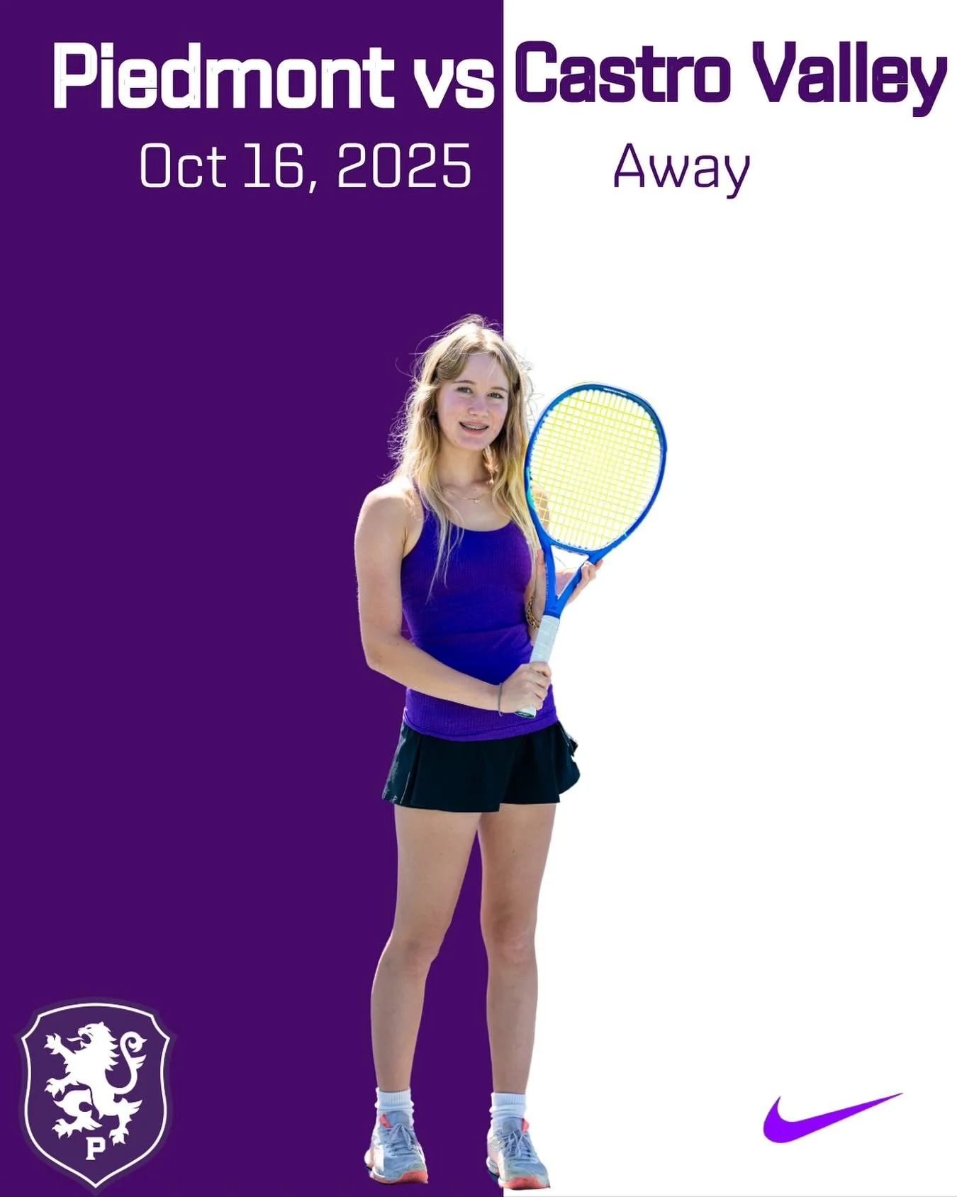 Tennis at Castro Valley 3:30pm #gohighlanders #piedmont #hssports