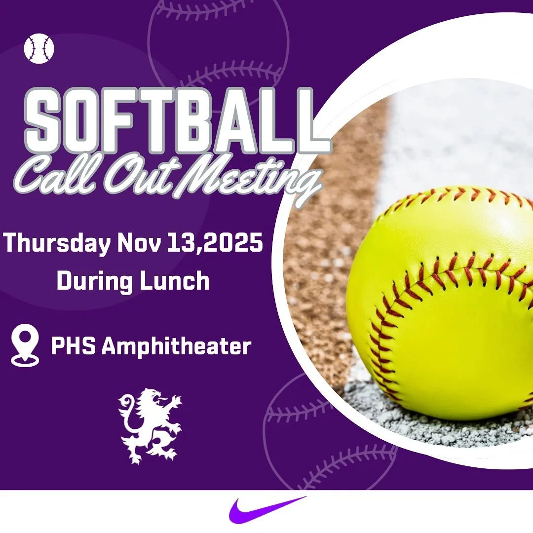 Softball call out meeting tomorrow 11/13 during lunch #gohighlanders