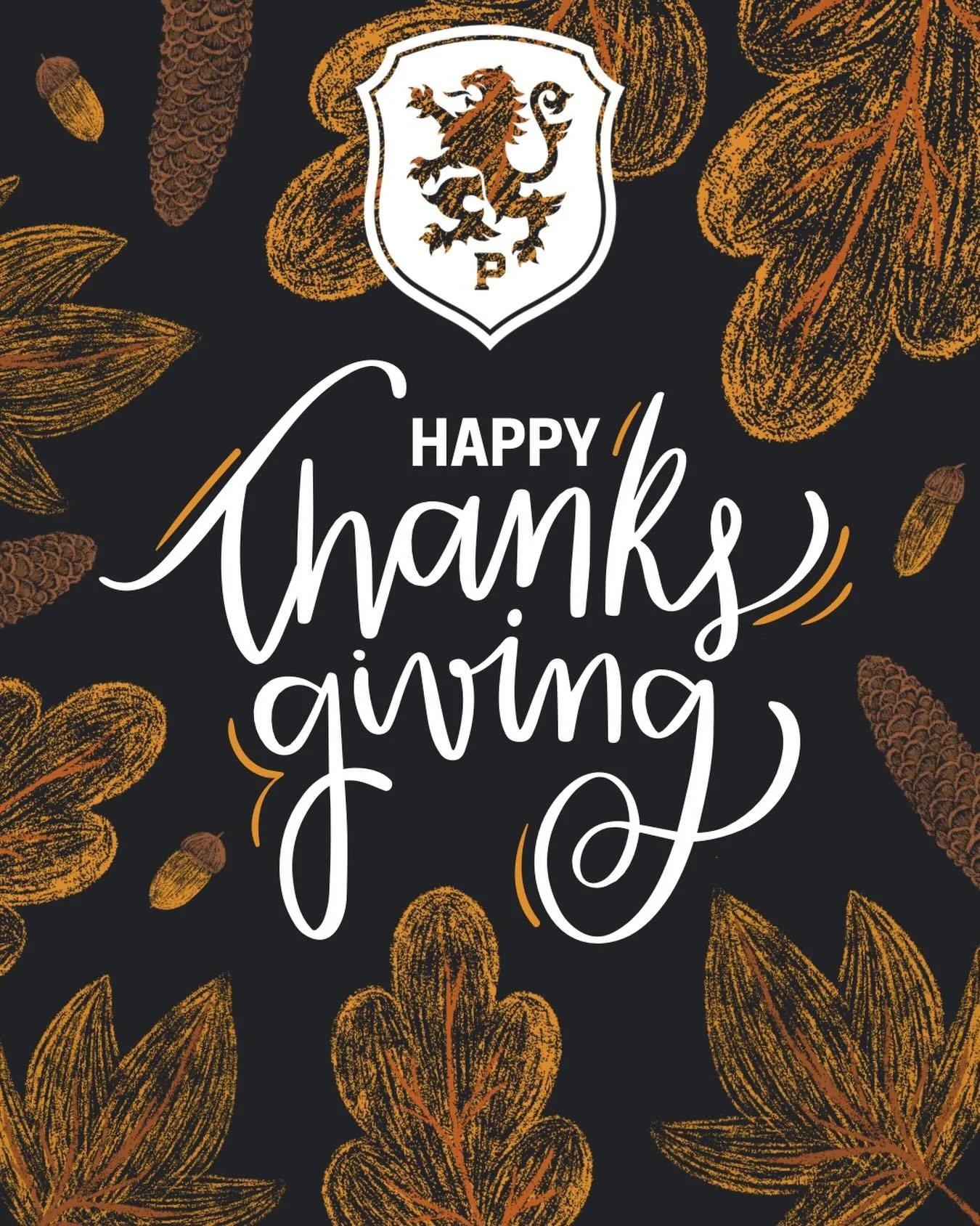 Happy Thanksgiving to you and your family. #gohighlanders #piedmont #thanksgiving