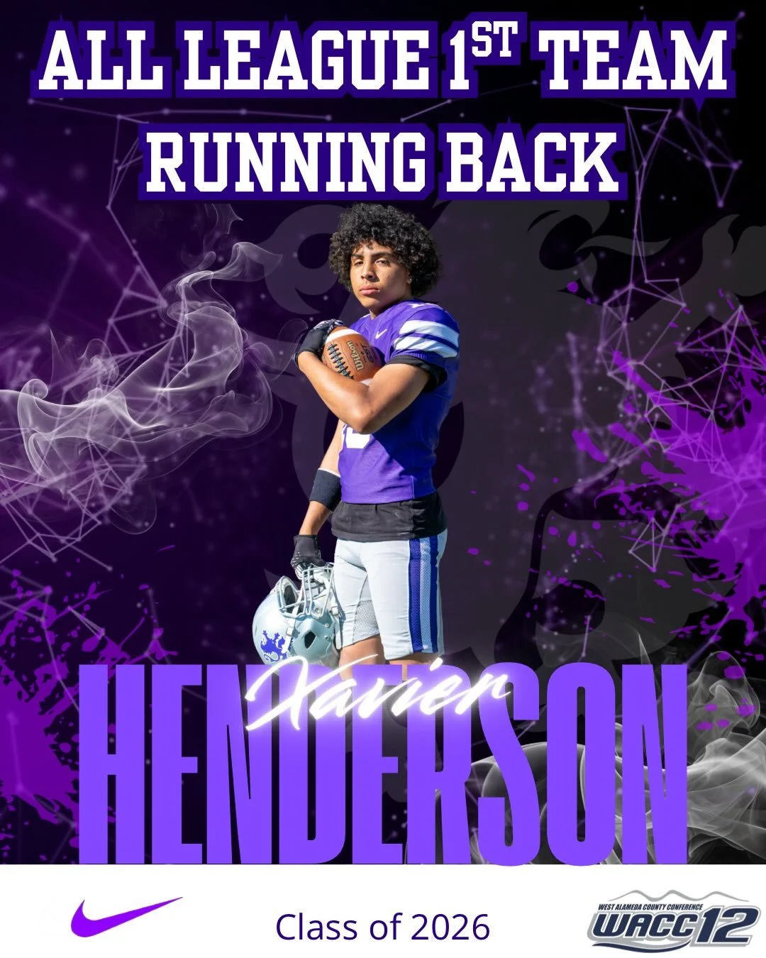 Football WACC12 All League Team Selections #gohighlanders #piedmont #allleague #thisishsfootball