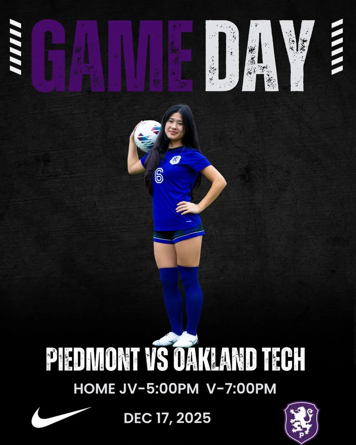 Your Highlanders host Oakland Tech tonight at Witter Field JV-5pm and V-7pm #gohighlanders #piedmont #soccer #hssports