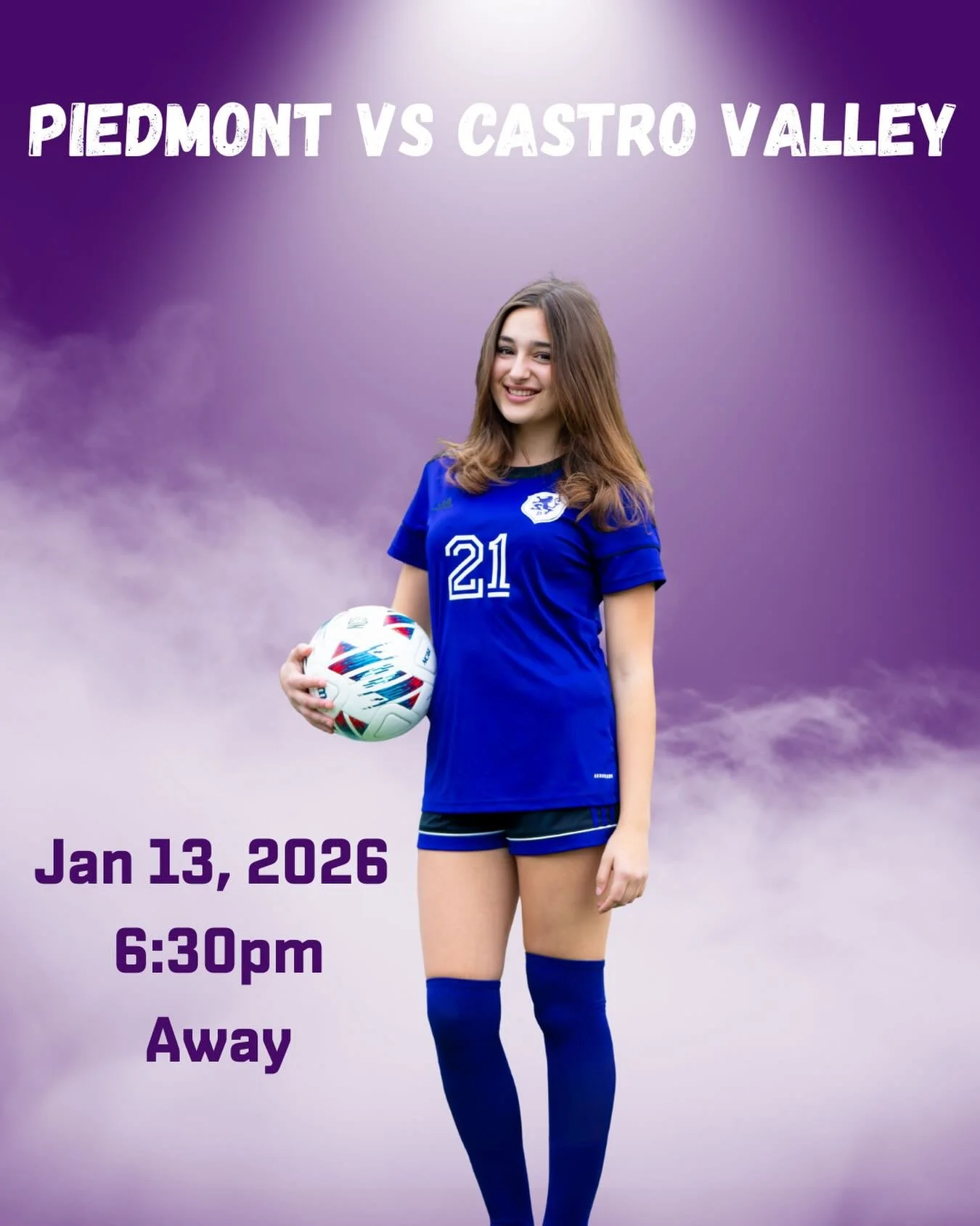 Girls Soccer at Castro Valley for some Tuesday night soccer #gohighlanders #piedmont #hssports #wacc12