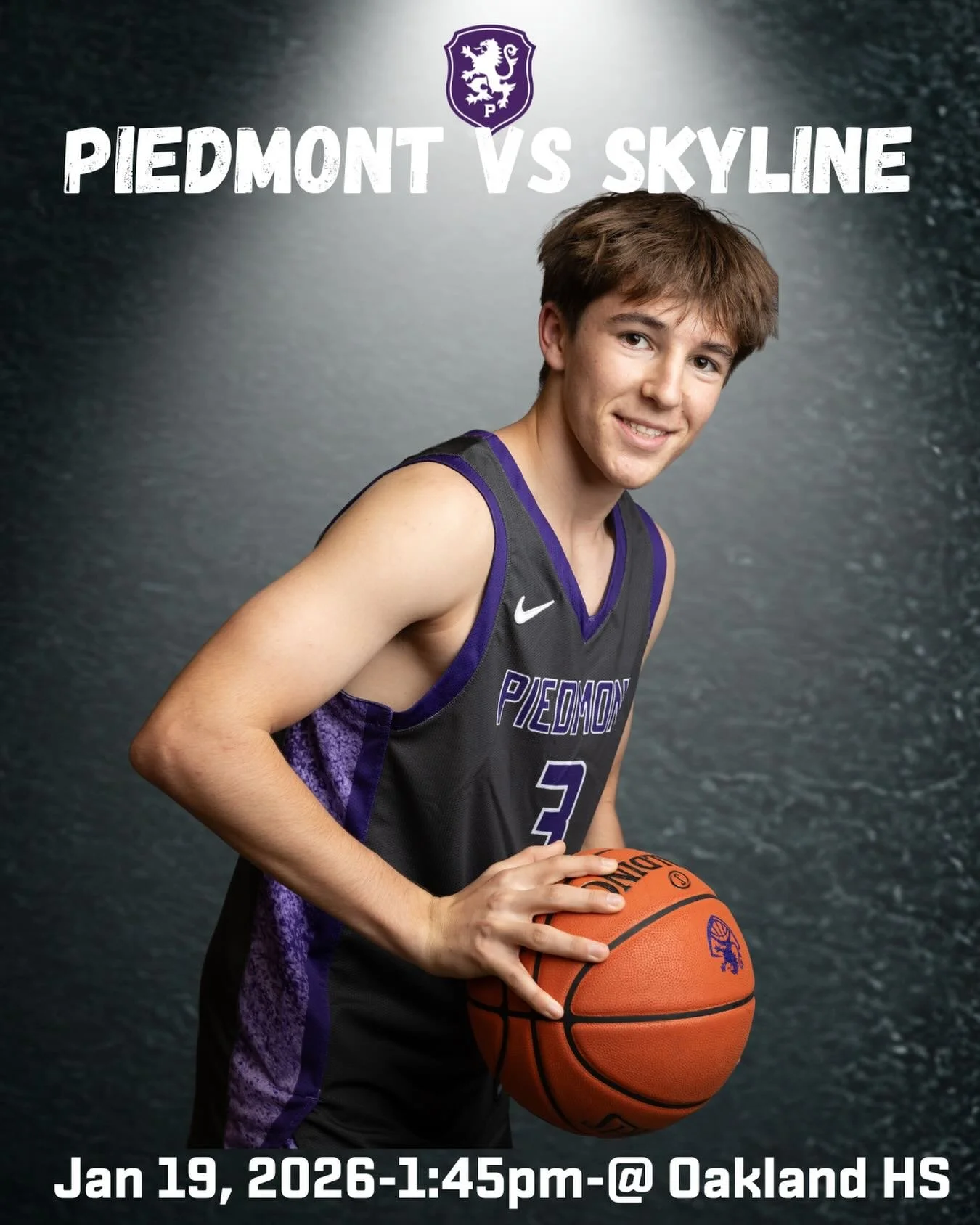 Piedmont vs Skyline at the 2026 Oakland HS MLK Showcase #gohighlanders #piedmont #hssports #basketball