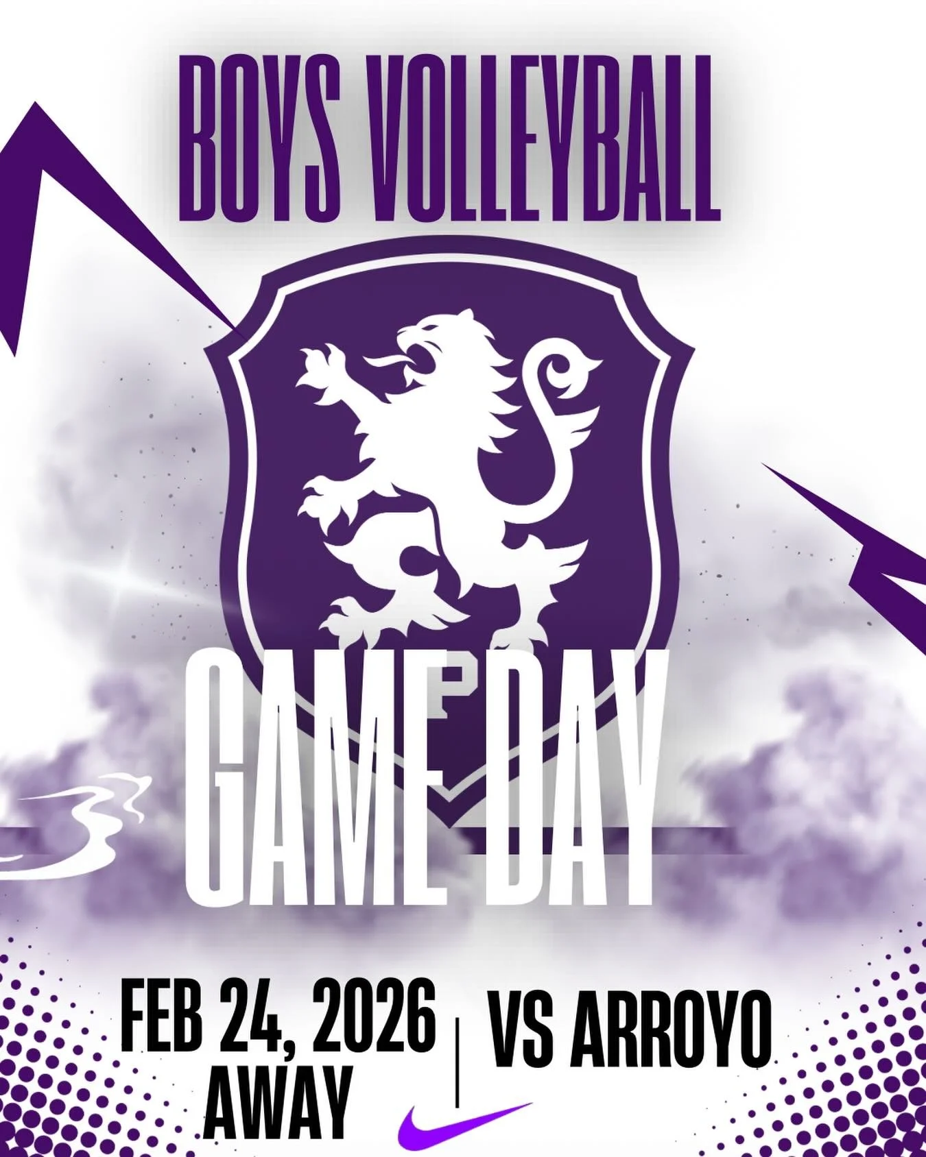 Boys Volleyball at Arroyo tonight to start the 2026 season V-6:30pm #gohighlanders #piedmont #hssports