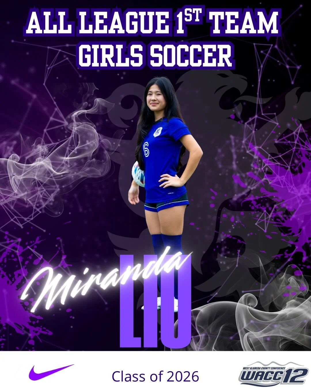 2025/2026 WACC12 All League selection! Congratulations! #gohighlanders #piedmont #allleague