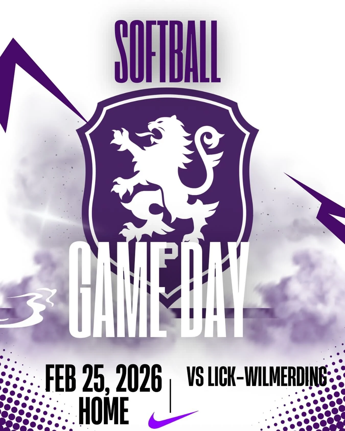 Softball Opening Day vs Lick 3:30pm first pitch #gohighlanders #piedmont #hssports