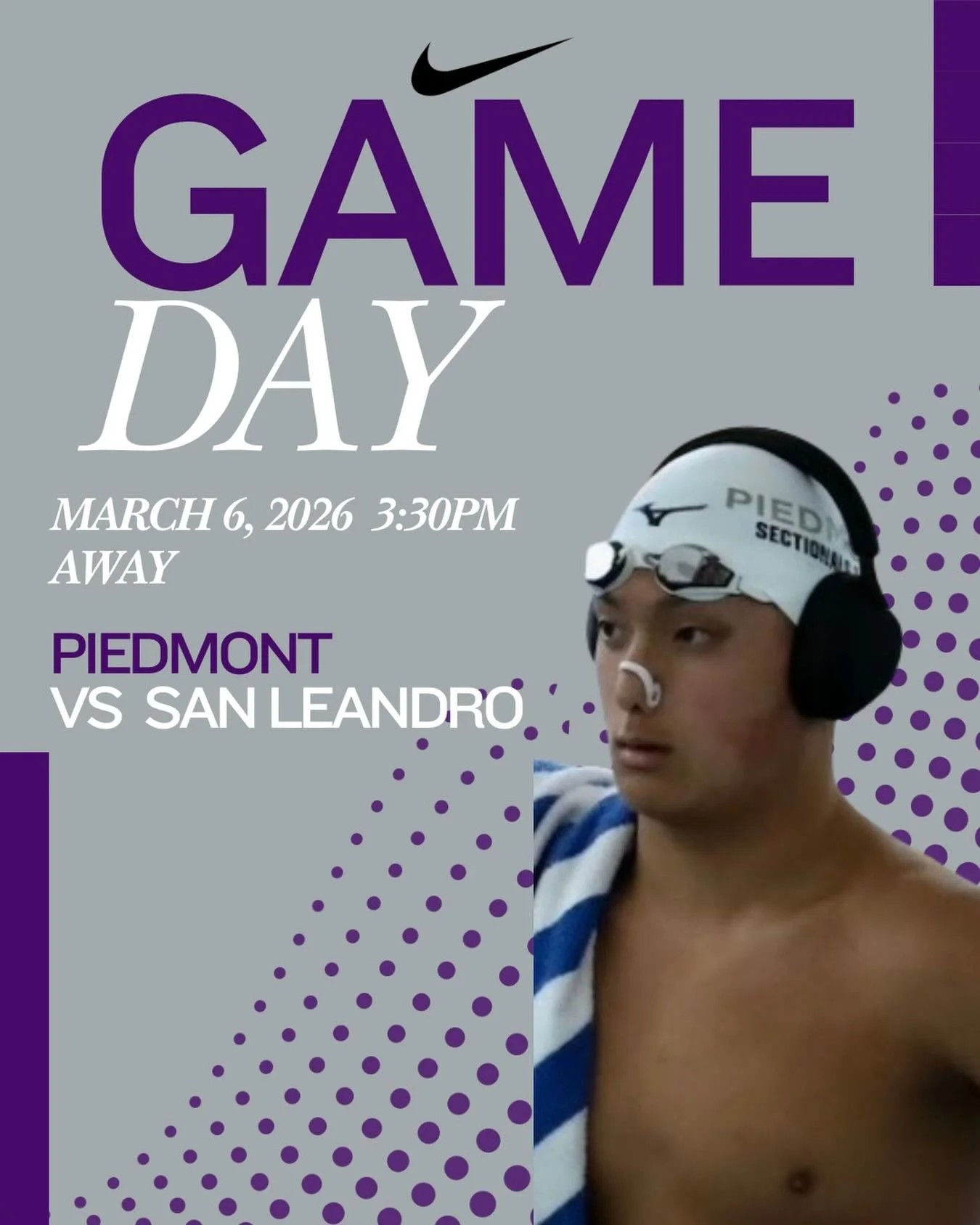 Swimming kicks off the season at San Leandro HS this afternoon for a WACC12 showdown #gohighlanders #piedmont #hssports