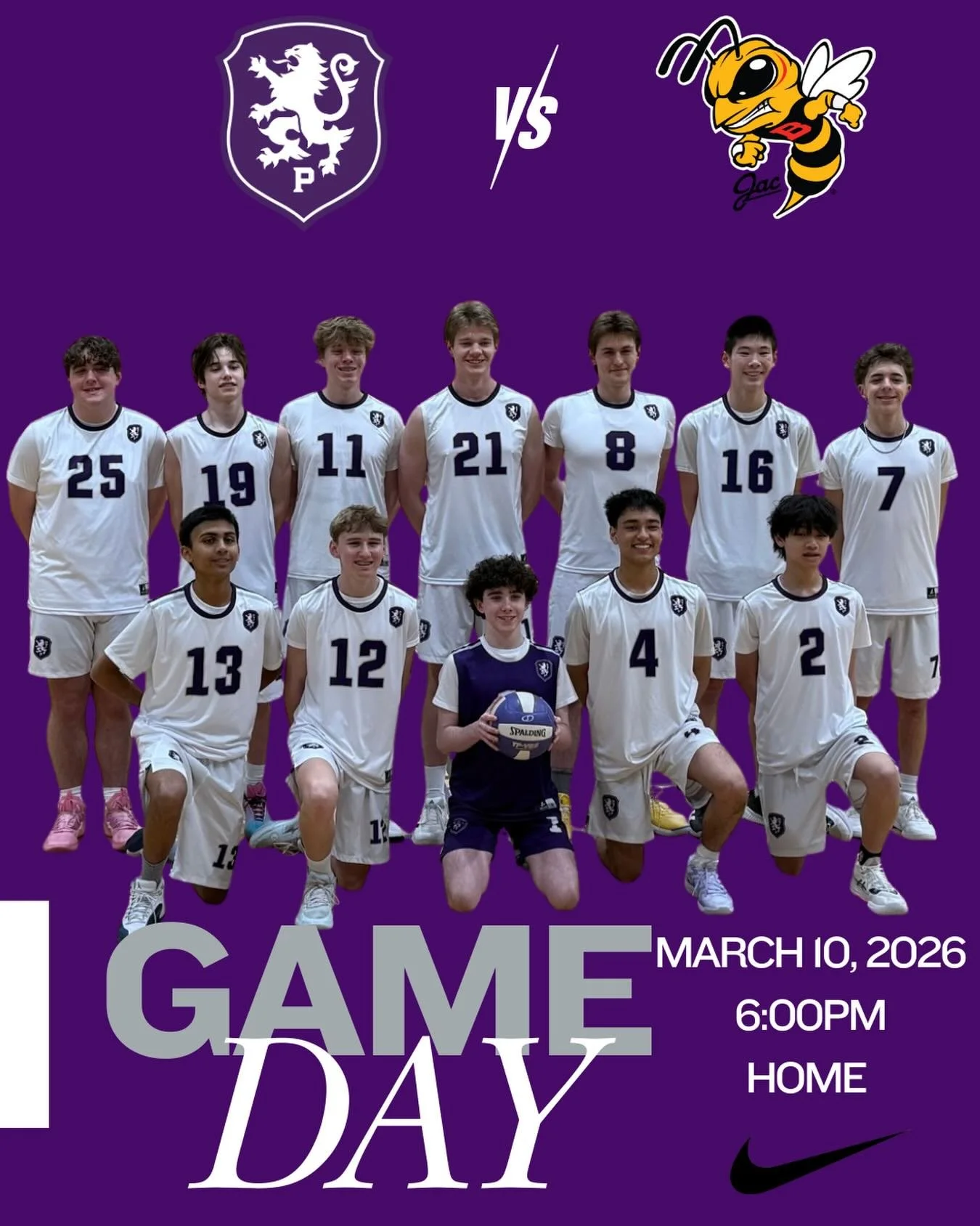 Boys Volleyball home vs Berkeley at 6pm #gohighlanders #piedmont #hssports