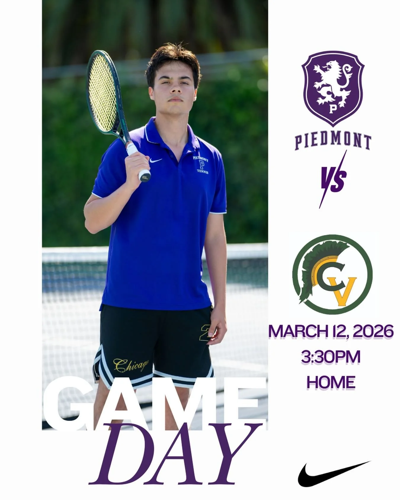 A WACC12 showdown between the Highlanders and Trojans this afternoon at The Corey Reich Tennis Center. #gohighlanders #piedmont #hssports