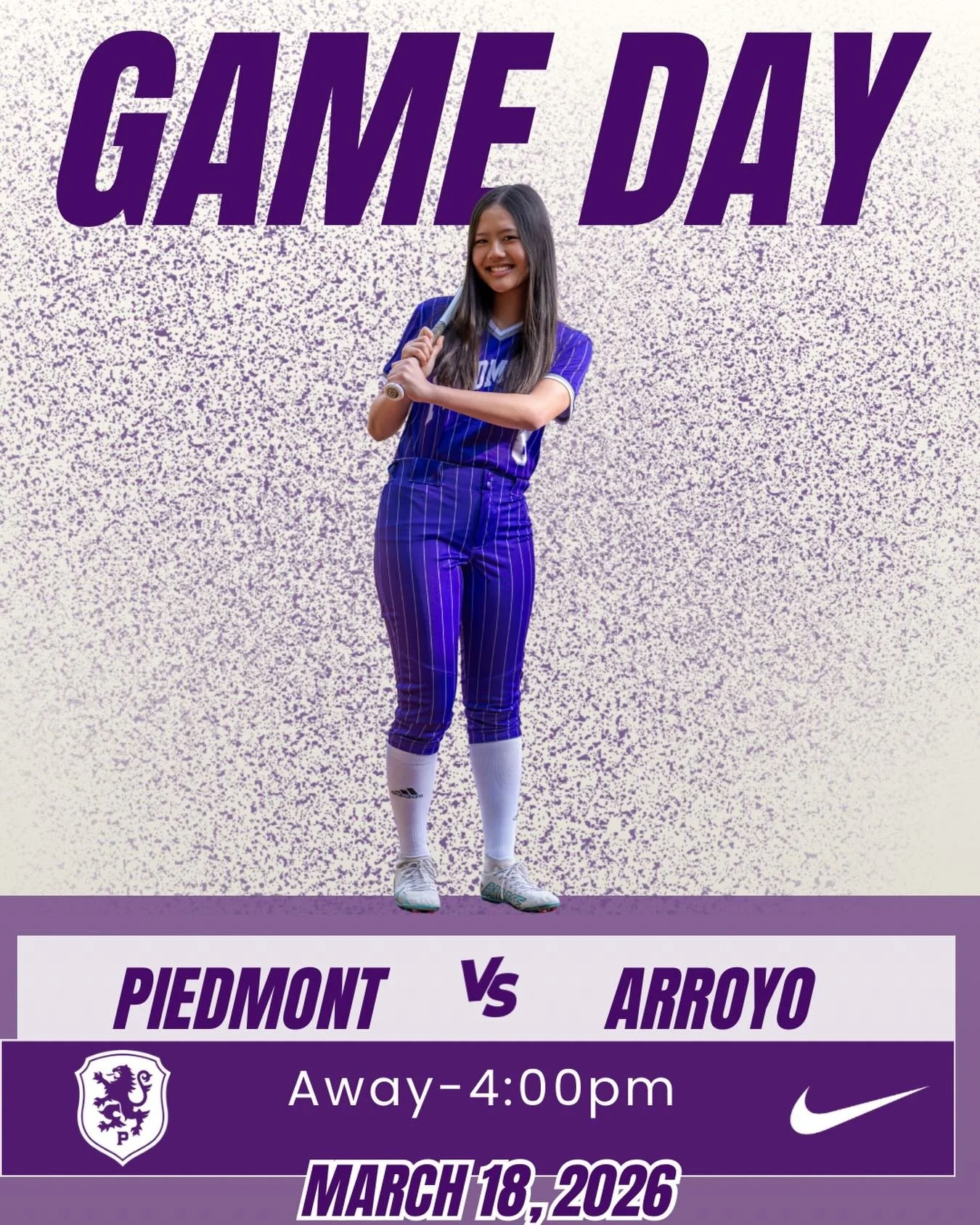 Piedmont Softball travels to Arroyo to take on the Dons this afternoon. #gohighlanders #piedmont #hssports