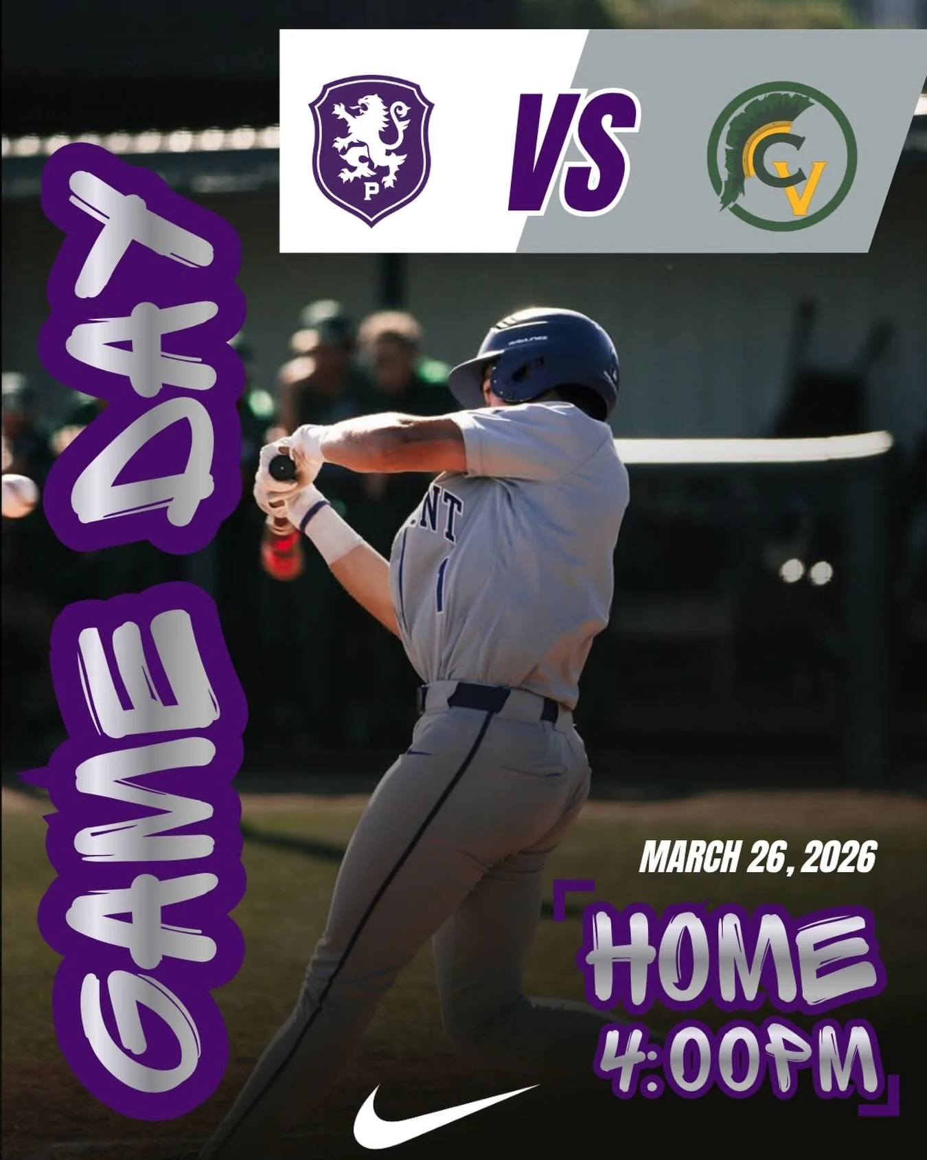 Baseball hosts Castro Valley in game 2 of the series this afternoon at Humphries Field #gohighlanders #piedmont #hssports #baseball