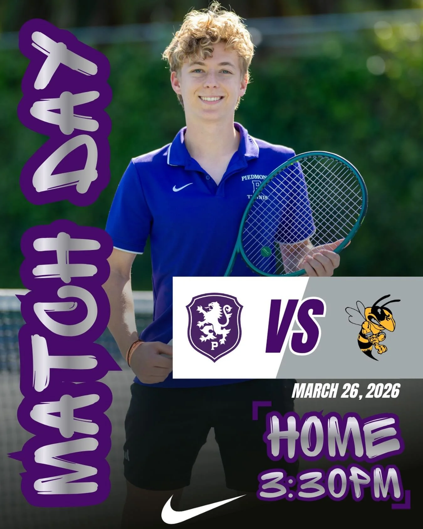 Boys Tennis hosts Alameda this afternoon at Corey Reich Tennis Center #gohighlanders #piedmont #hssports #tennis