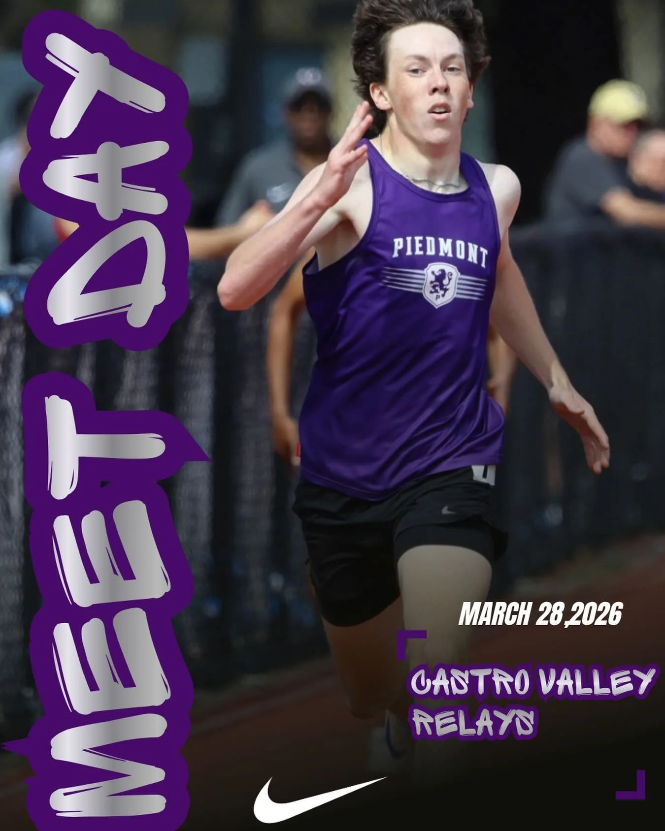 Boys and Girls Track and Field take on the field at the Castro Valley Relays #gohighlanders #piedmont #hssports #trackandfield