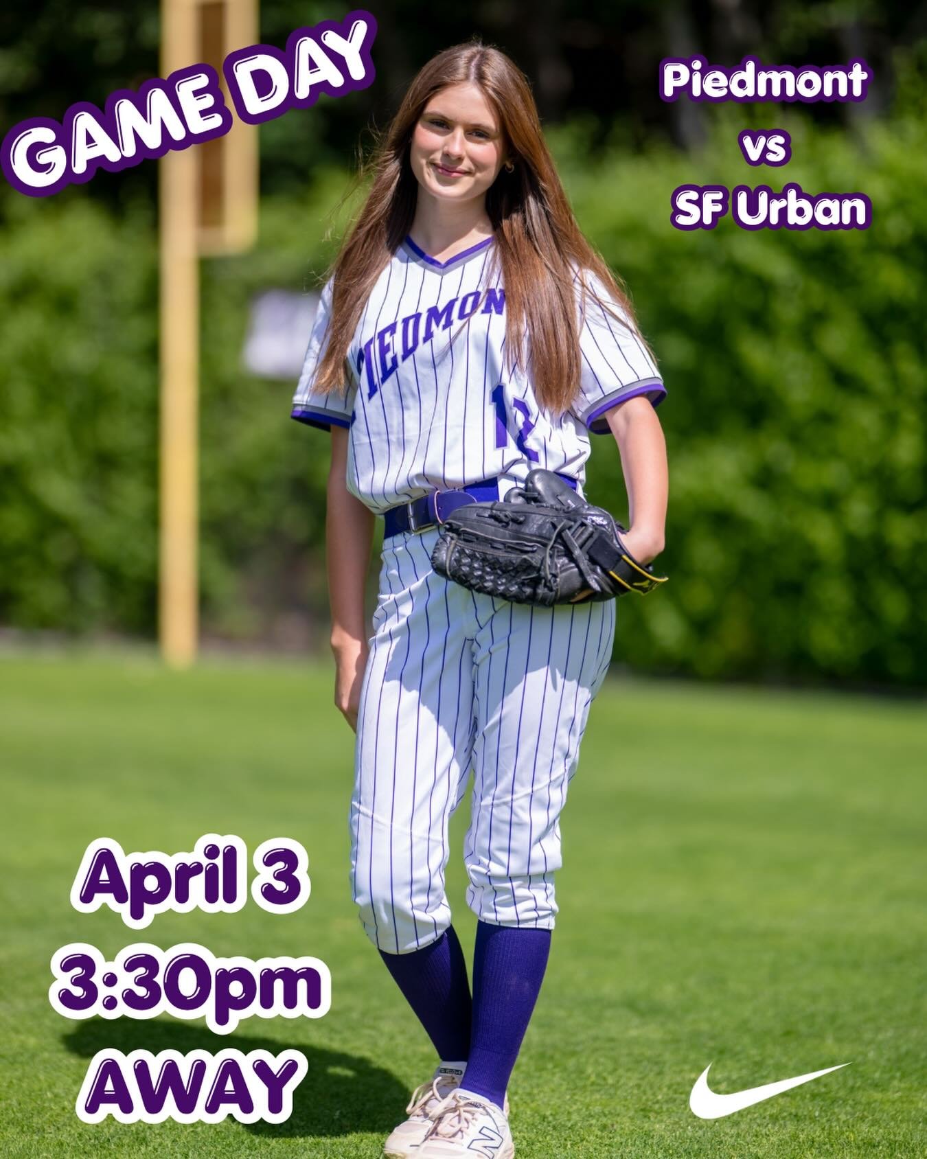 Piedmont Softball takes on SF Urban this afternoon on the road #gohighlanders #piedmont #hssports #softball