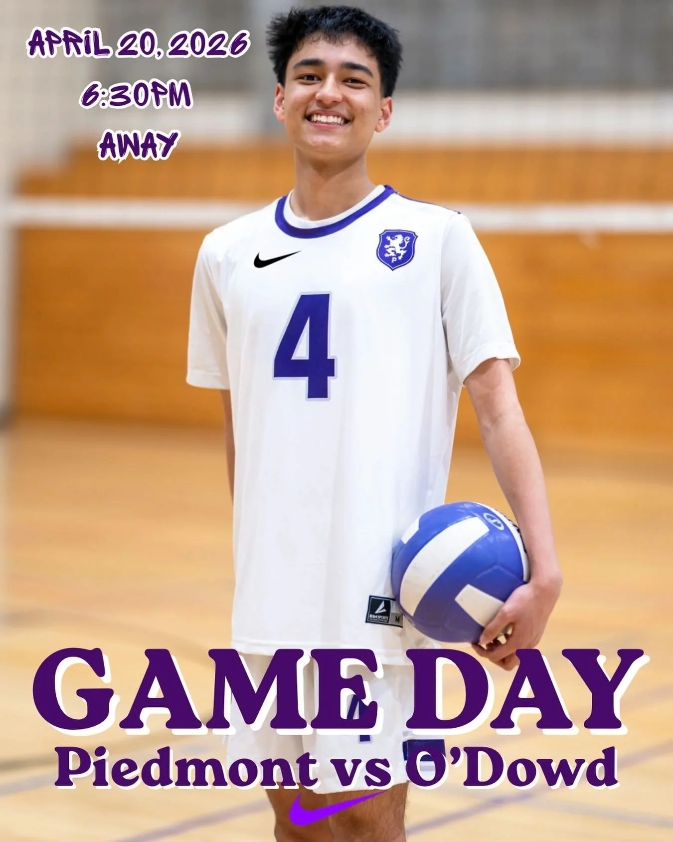 Boys volleyball travels to O&rsquo;Dowd tonight #gohighlanders #piedmont #hssports