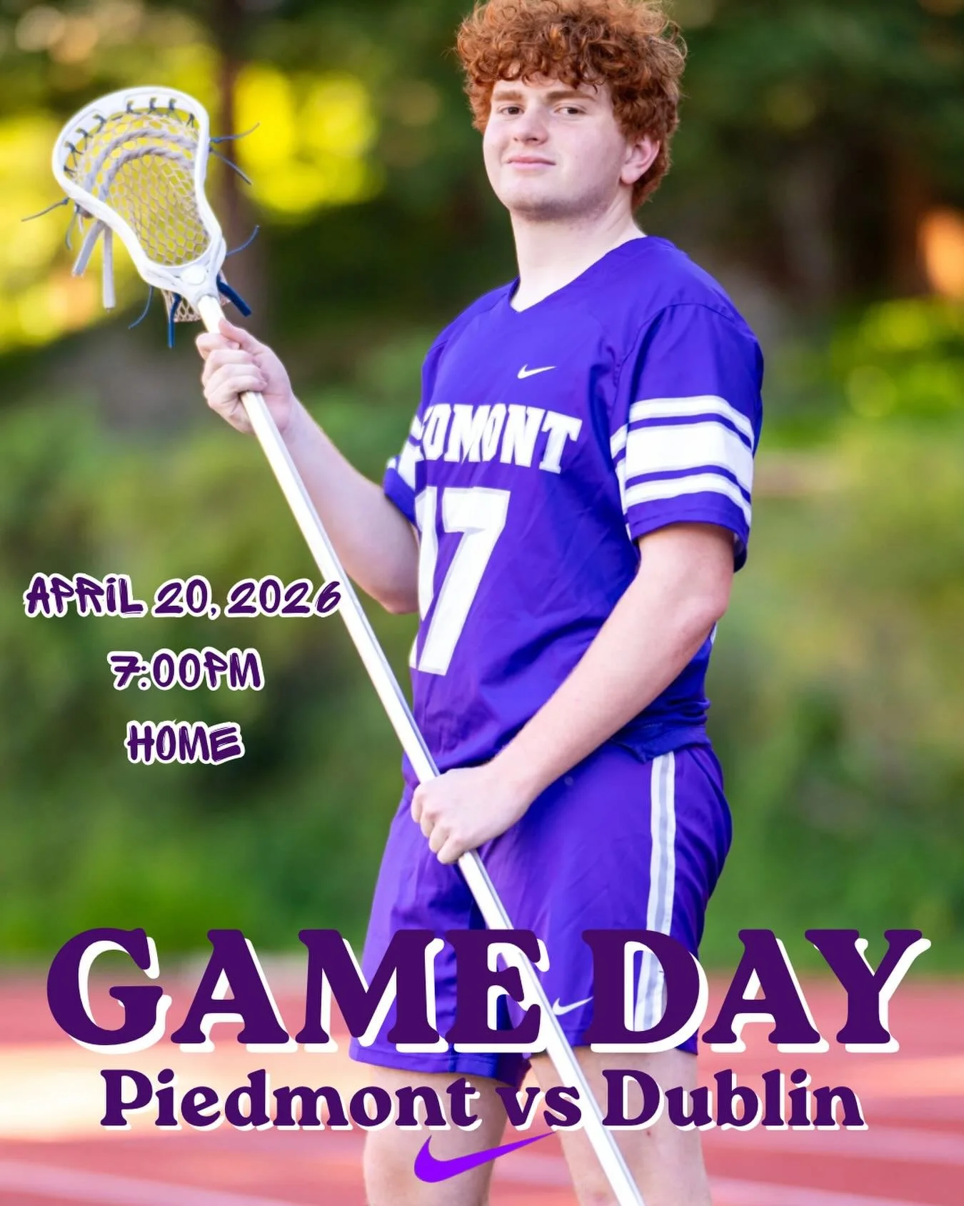 Your Highlanders host Dublin at Witter Field tonight at 7pm. #gohighlanders #piedmont #hssports #lacrosse