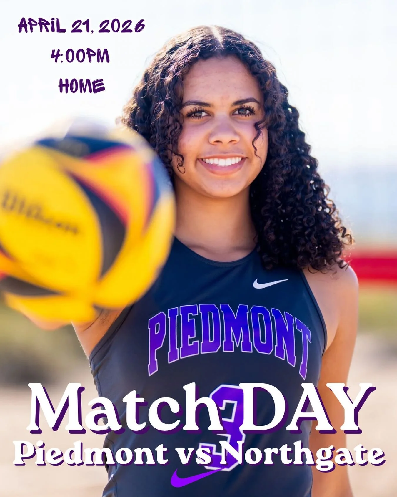 Beach Volleyball hosts Northgate at Alameda Beach #gohighlanders #piedmont #hssports #beachvolleyball