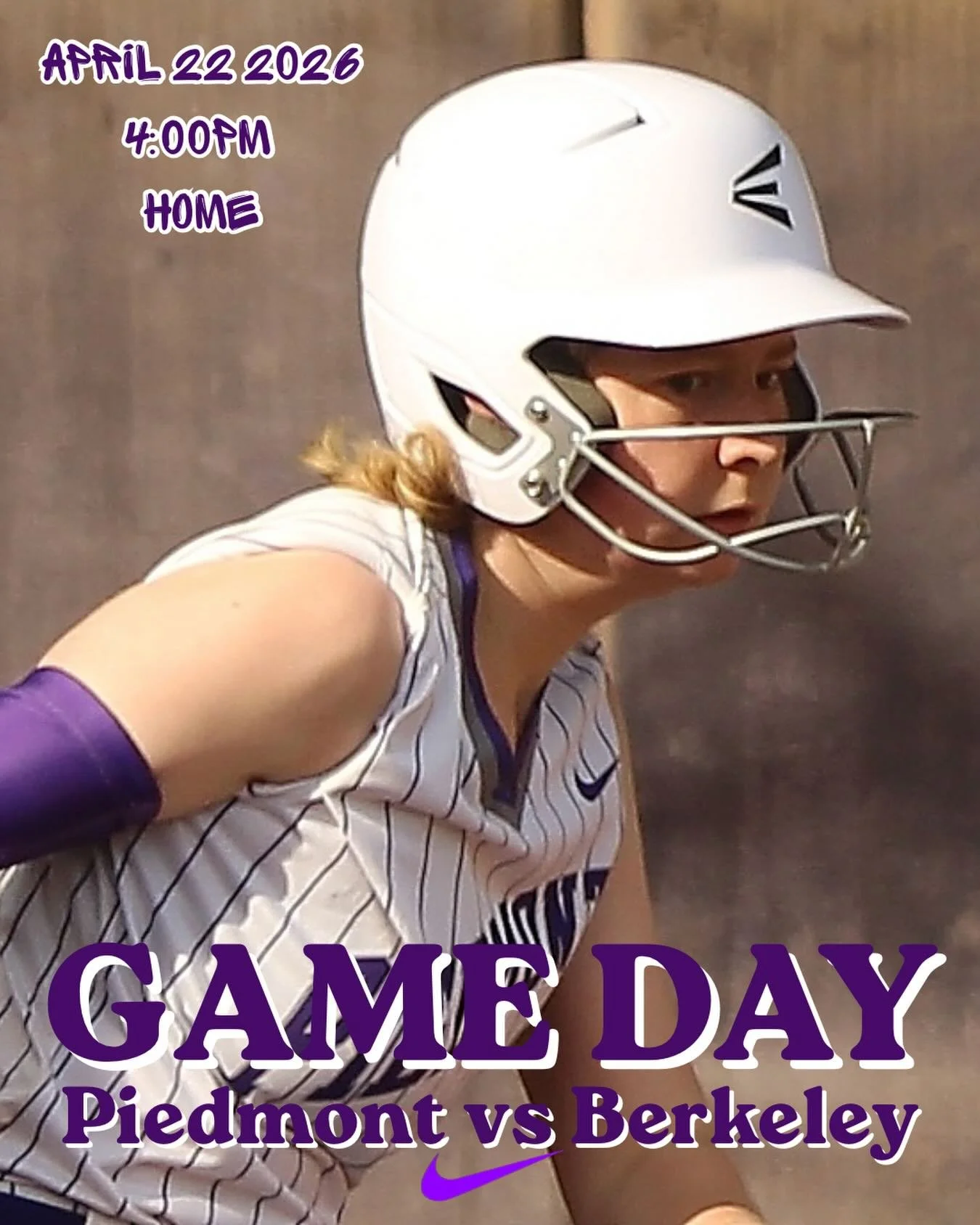 Softball hosts Berkeley this afternoon at 4pm #gohighlanders #piedmont #hssports