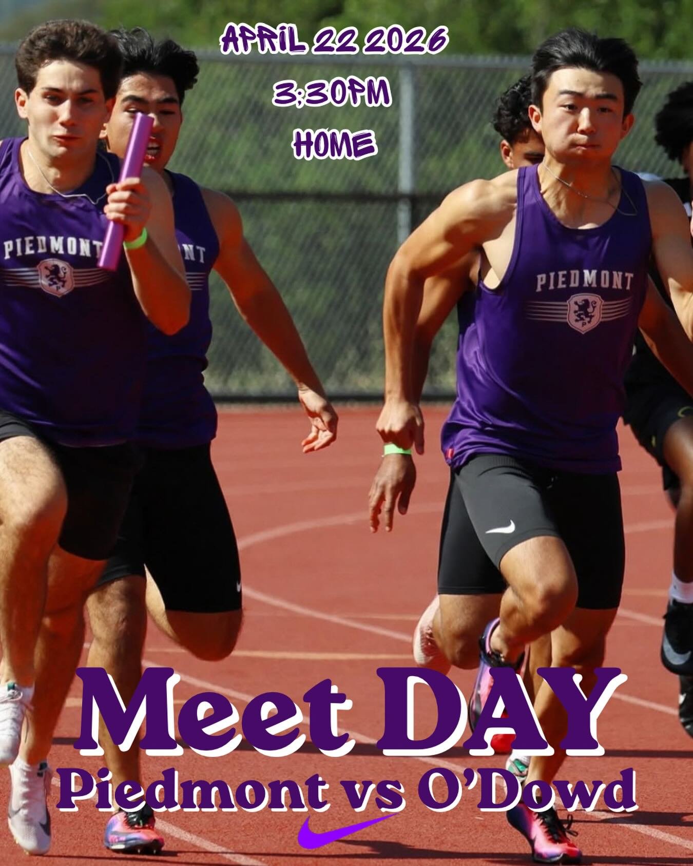 Track and Field hosts O&rsquo;Dowd this afternoon in the last WACC13 dual meet of the year #gohighlanders #piedmont #hssports