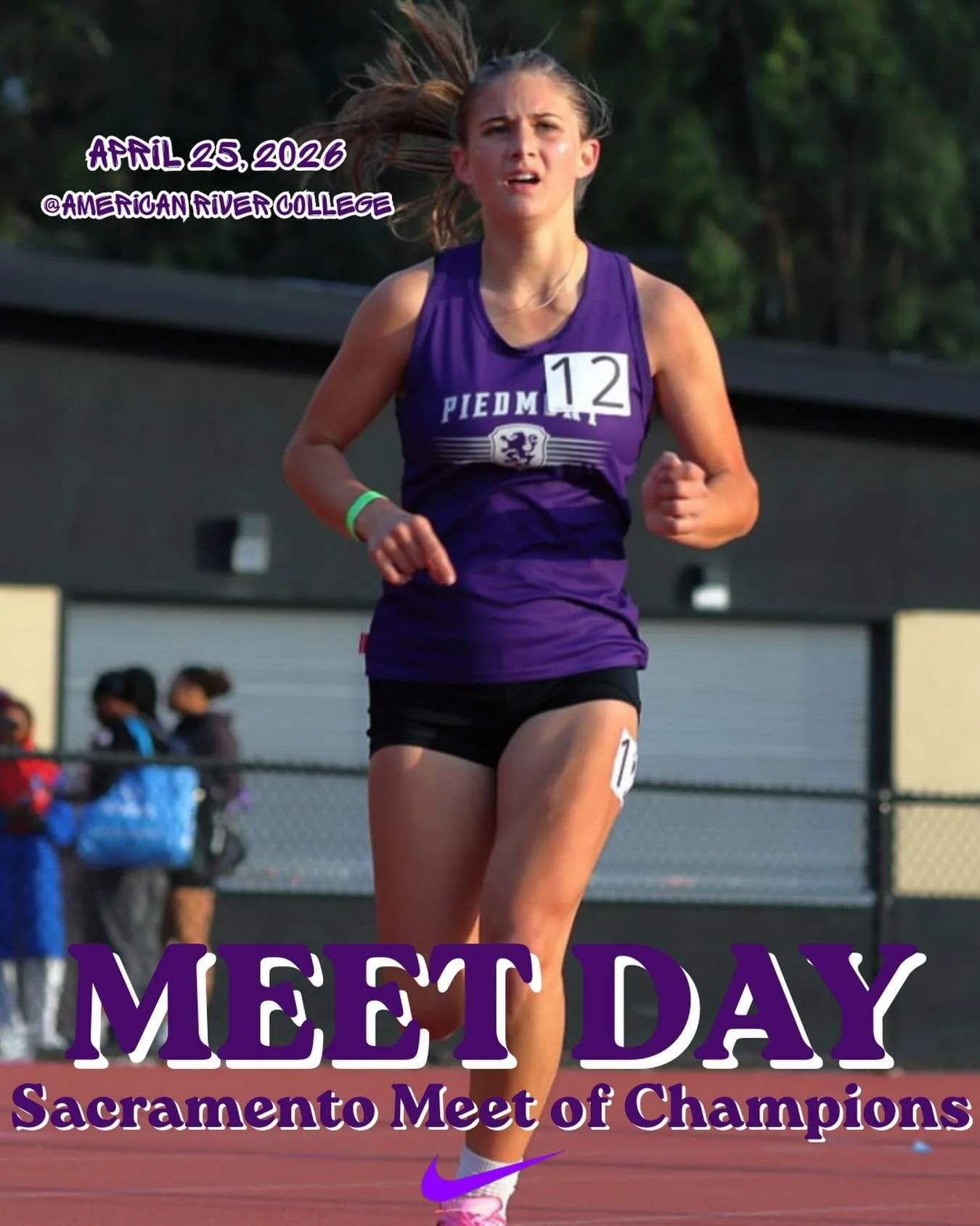 Track and Field in action at the Sacramento Meet of Champions #gohighlanders #piedmont #hssports #trackandfield