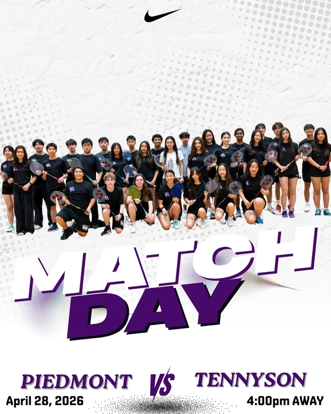 Badminton travels to Tennyson this afternoon to take on the Lancers! #gohighlanders #piedmont #hssports #badminton