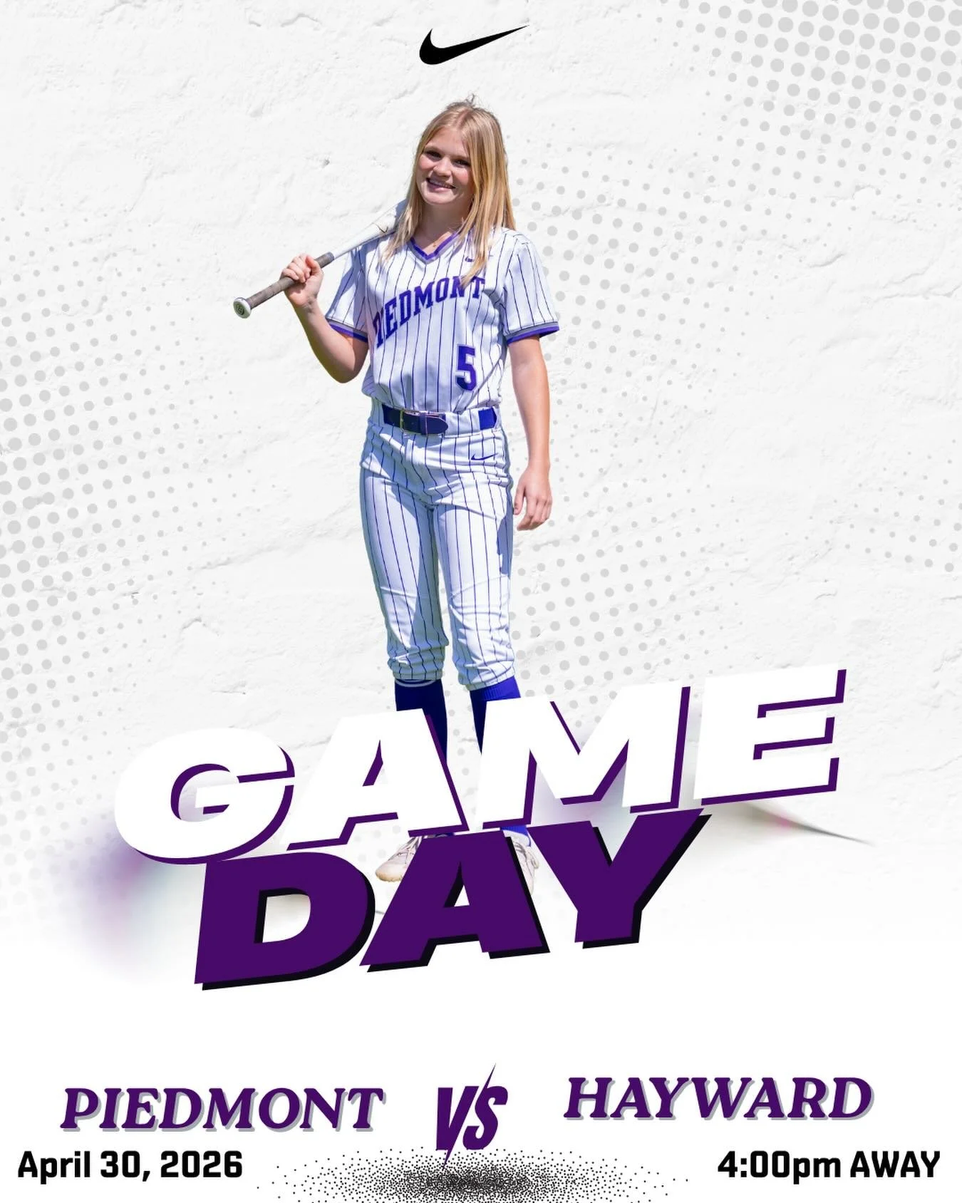Highlanders vs Farmers at Hayward HS this afternoon #gohighlanders #piedmont #hssports #softball